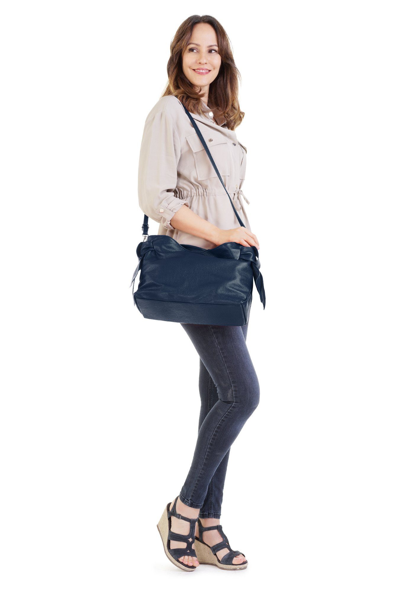 Samantha Look Tas echt leer, made in italy