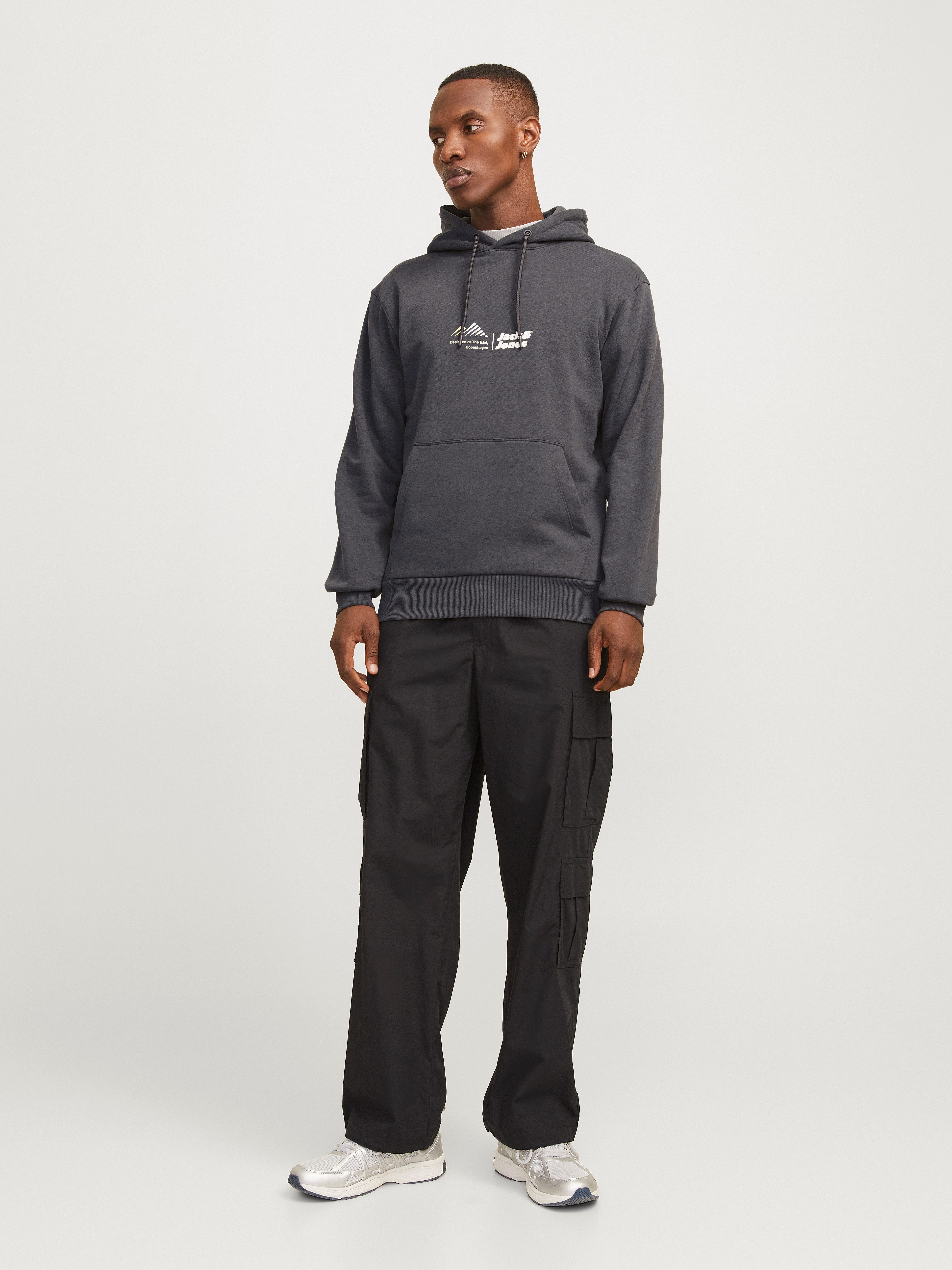 Jack & Jones Hoodie JCOLIMA LOGO SWEAT HOOD BF