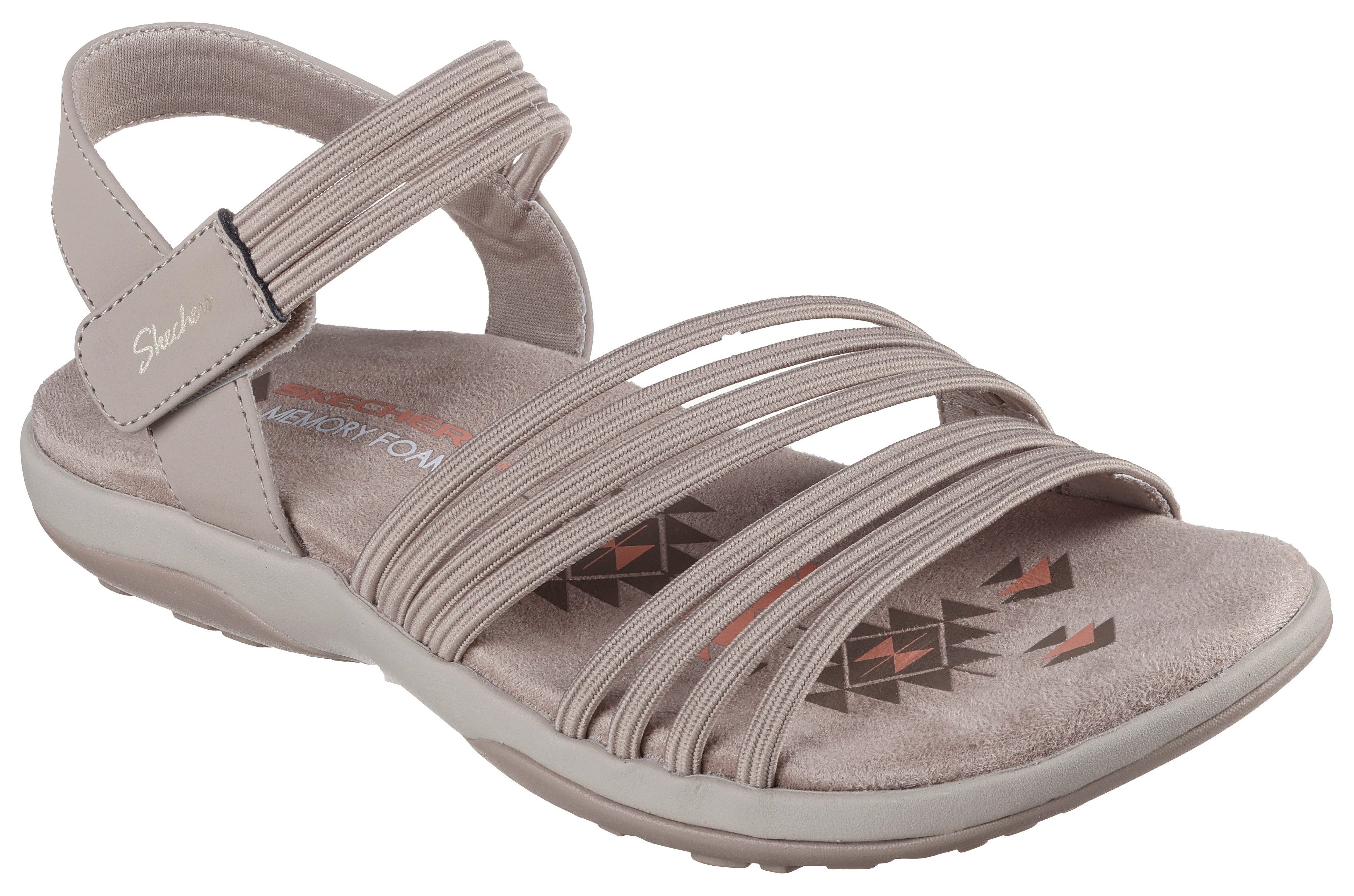 Skechers Sandalen REGGAE SLIM dames sportieve sandalen maat 41 grijs