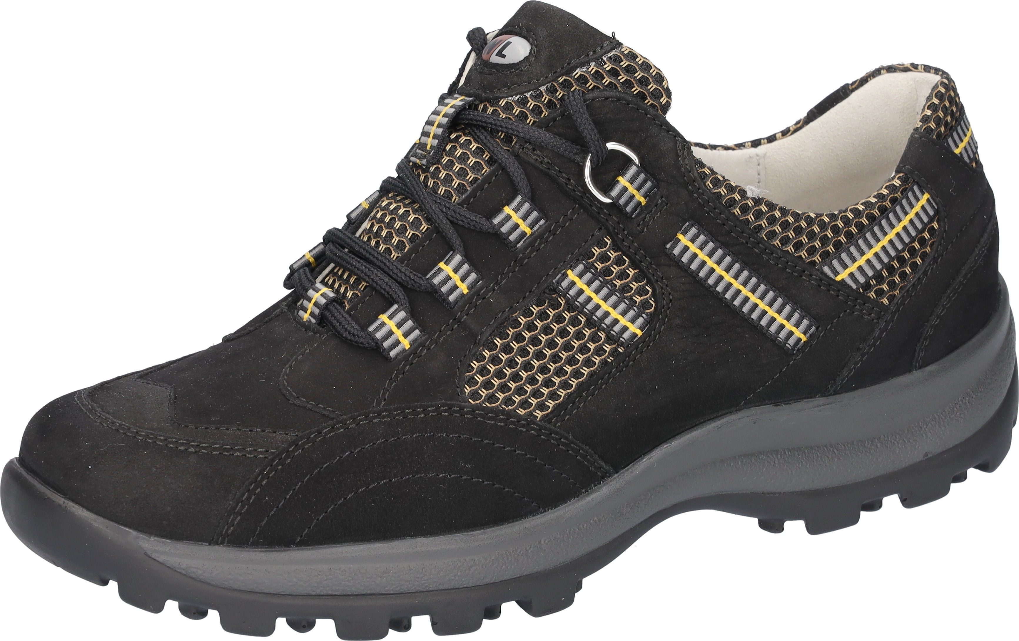 Waldläufer Veterschoenen Holly comfortabele schoen, lage schoen, outdoorschoen in trekking-look, h-breedte