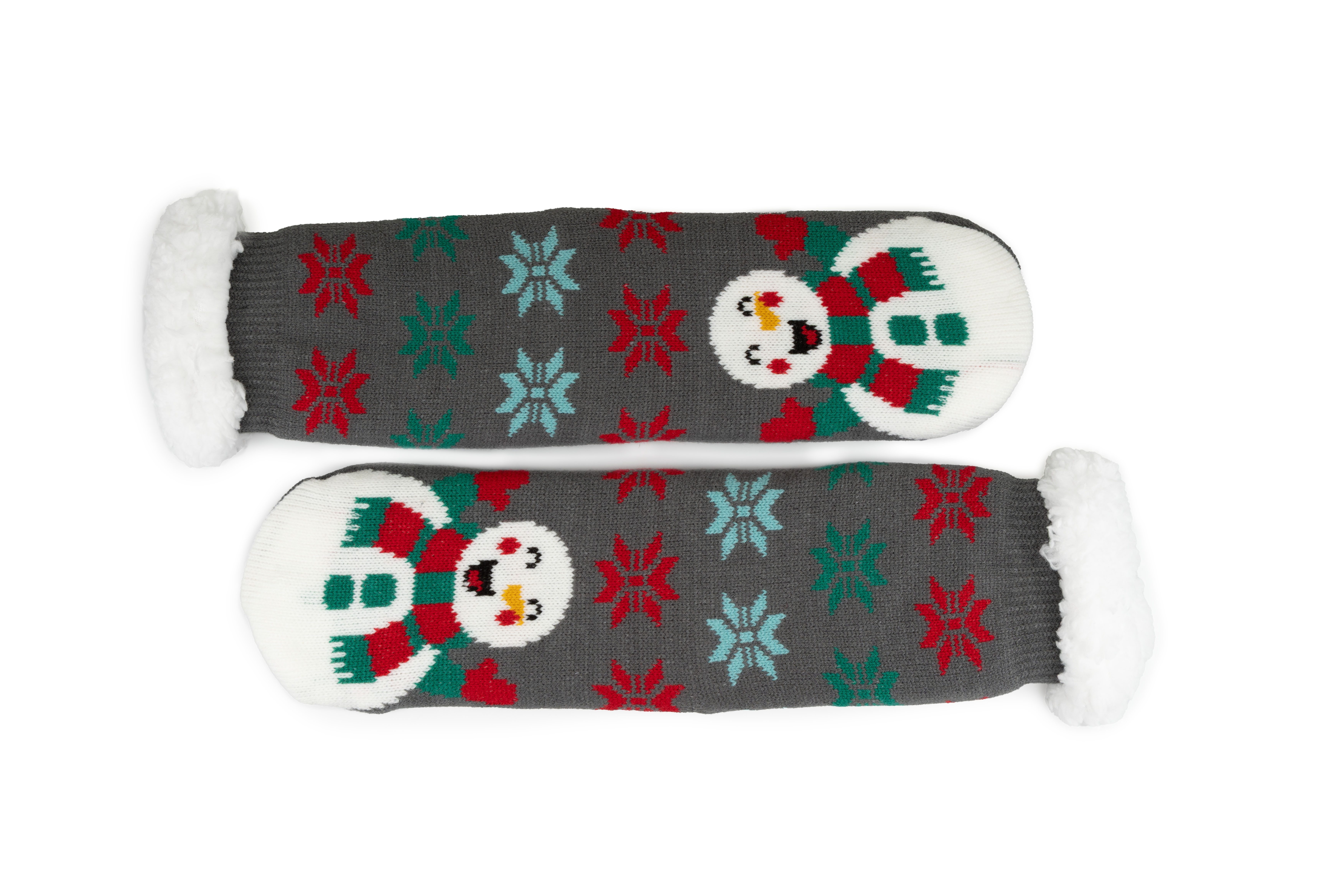 Capelli New York Sokken antislip zool, warm gevoerd, fijnbreisel (1 paar, 1 paar)