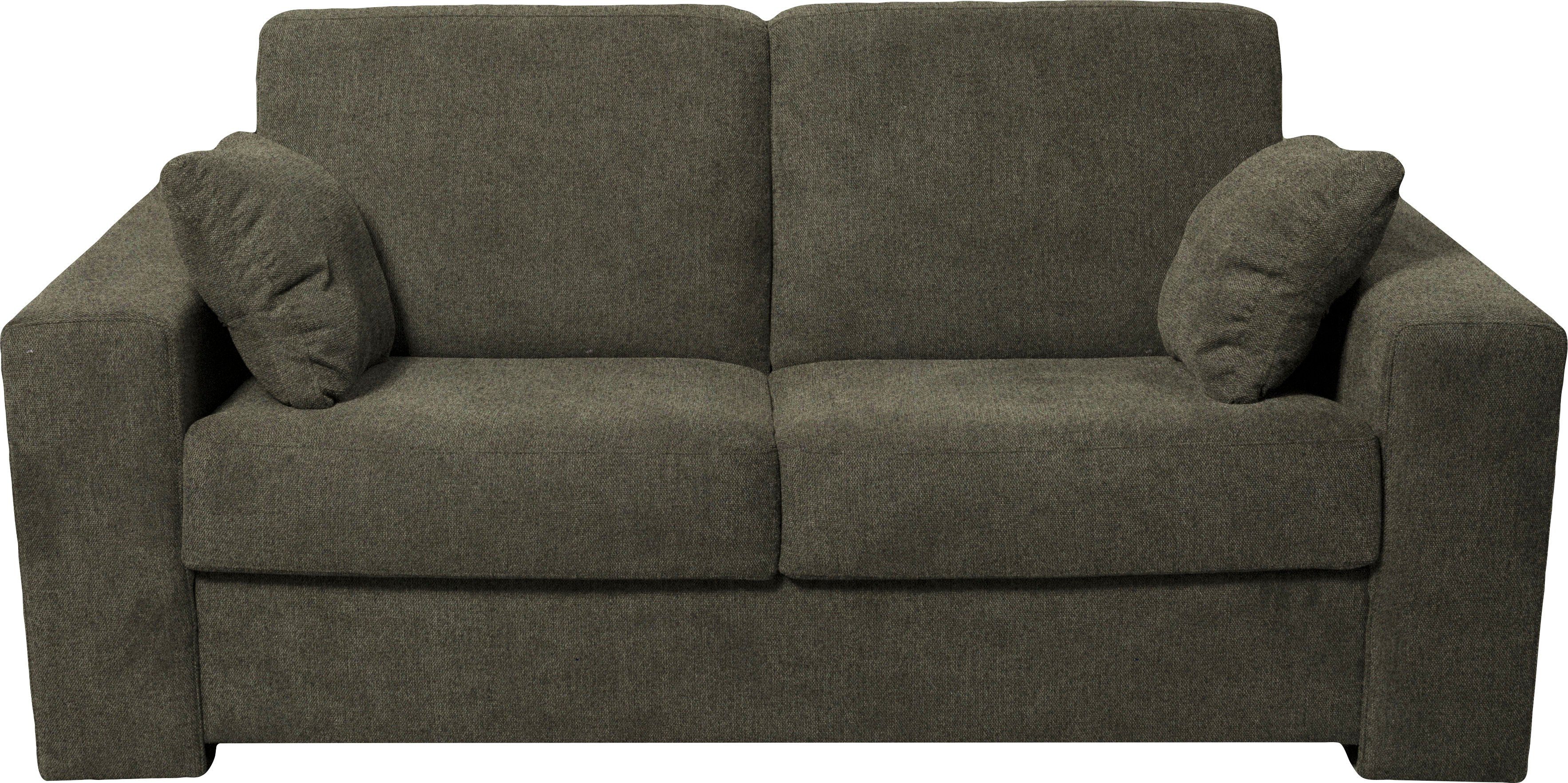 Home affaire 2-zitsbank Roma matras hoogte 14 cm Bedfunctie, met vering, Afmeting liggend ca. 123x198 cm