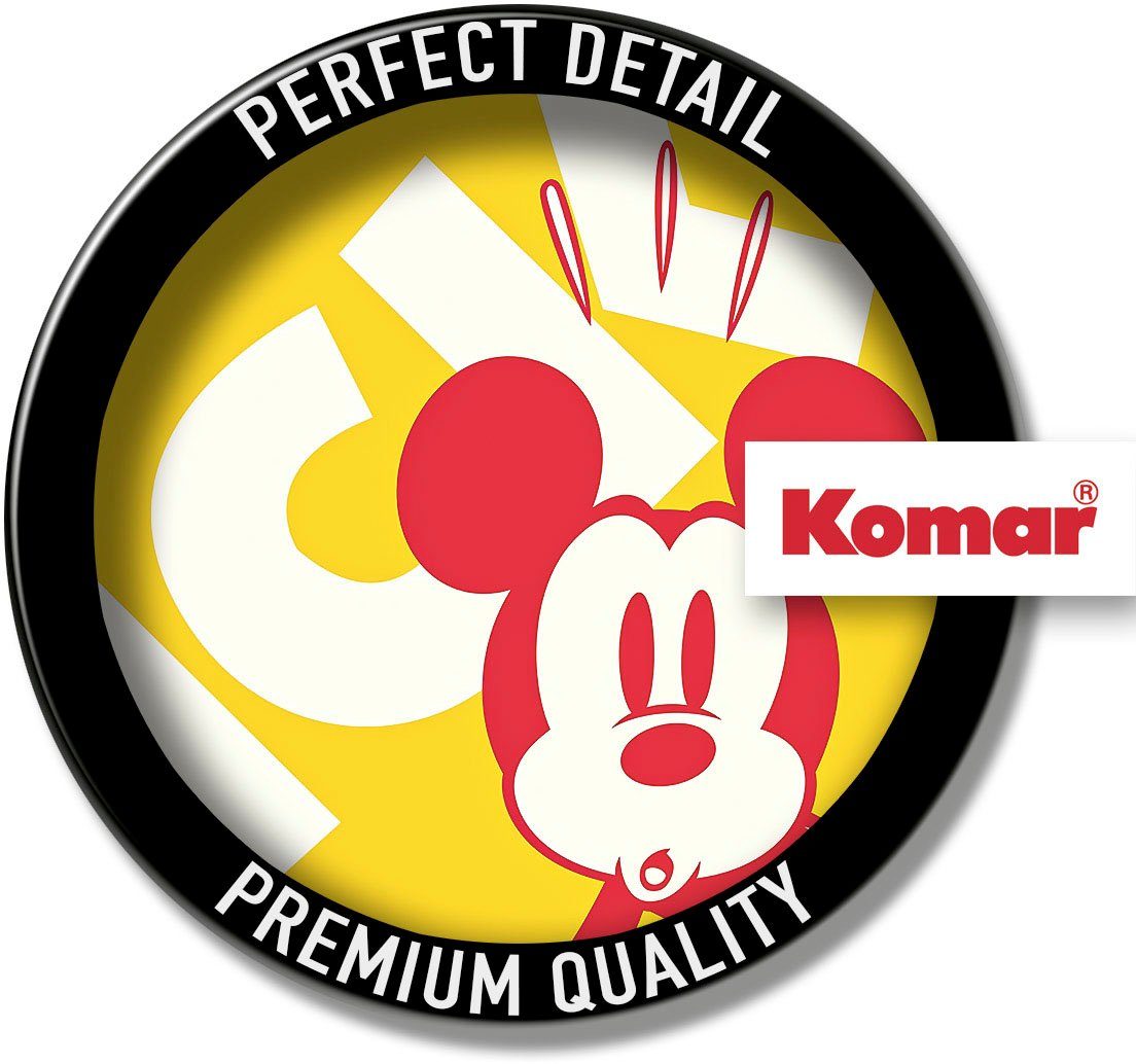 Komar Vliesbehang Digitale print vlies - Mickey Contrast - Afmeting 200 x 250 cm (1 stuk)