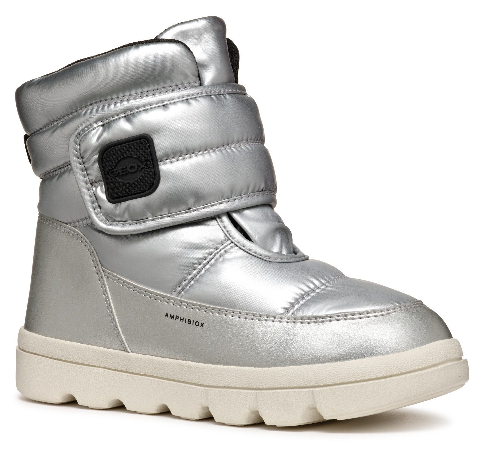 Geox Winterlaarzen J WILLABOOM GIRL B A Klittenbandlaarzen, babylaarzen sneeuwlaarzen met plateausool
