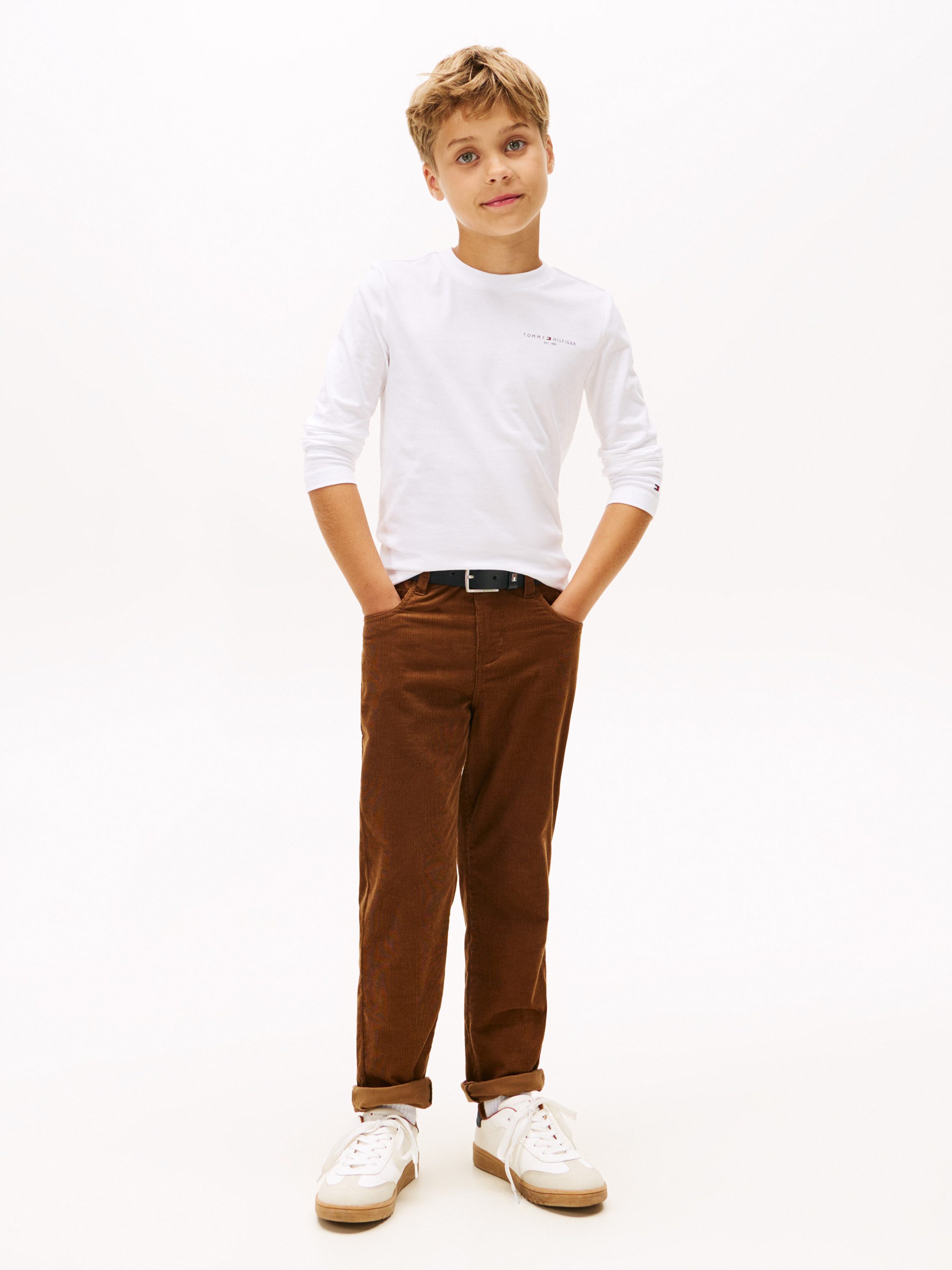 Tommy Hilfiger Shirt met lange mouwen MINI CORP T-SHIRT LS