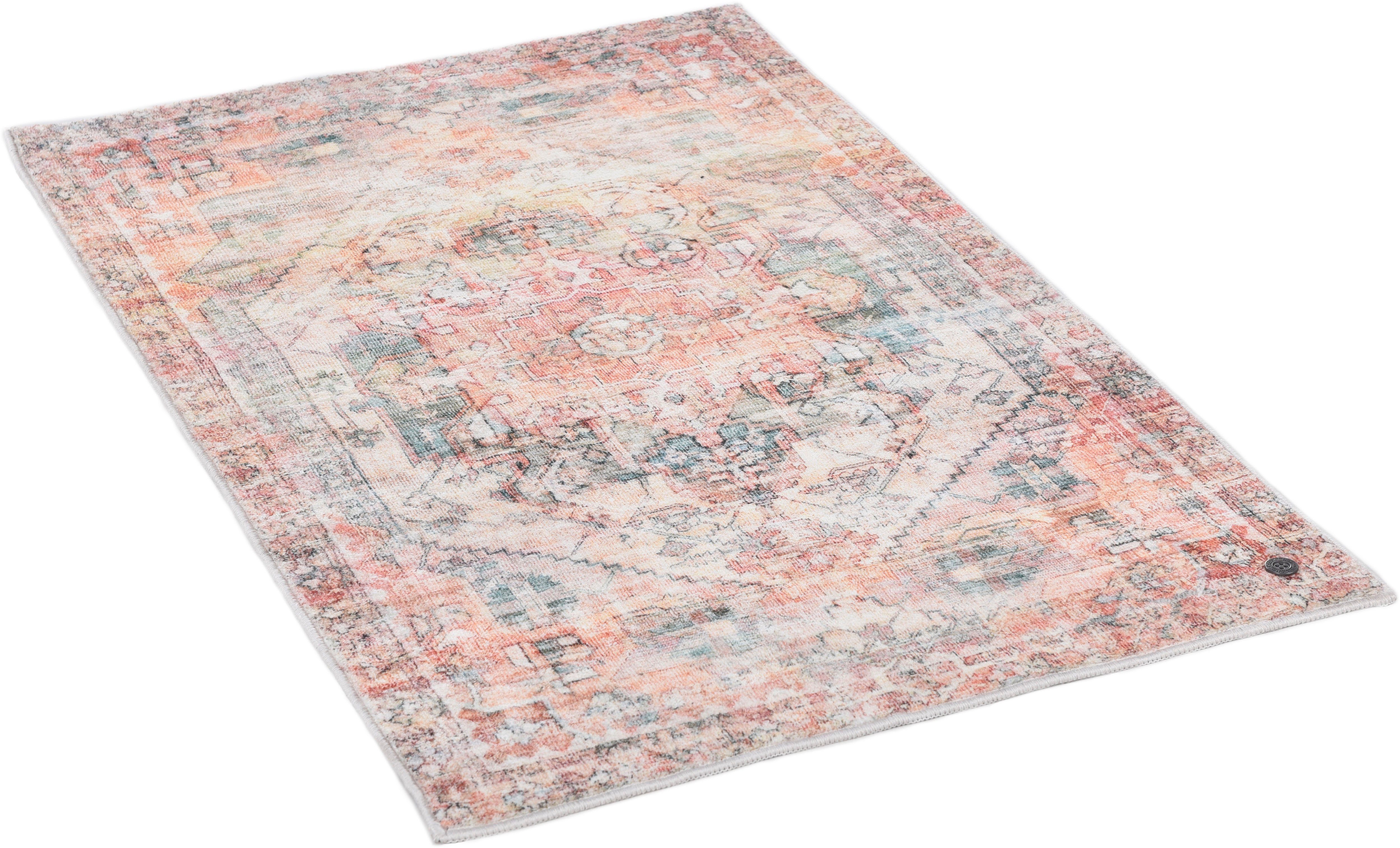 TOM TAILOR HOME Badmat Oriental Bath THREE Badmat, oriënt-look, vintage-design, wasbaar (1 stuk)