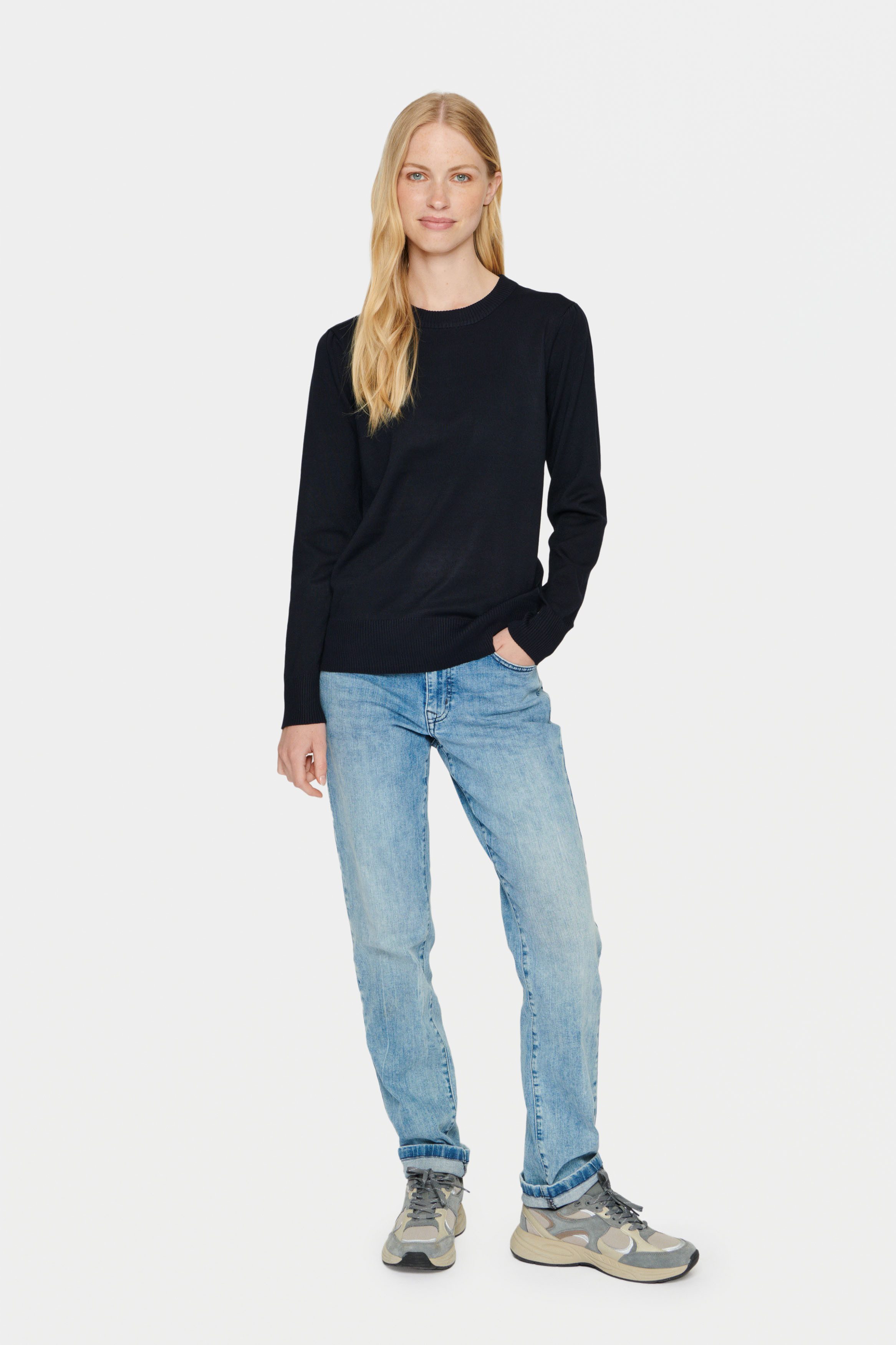 Saint Tropez Trui met ronde hals MilaSZ