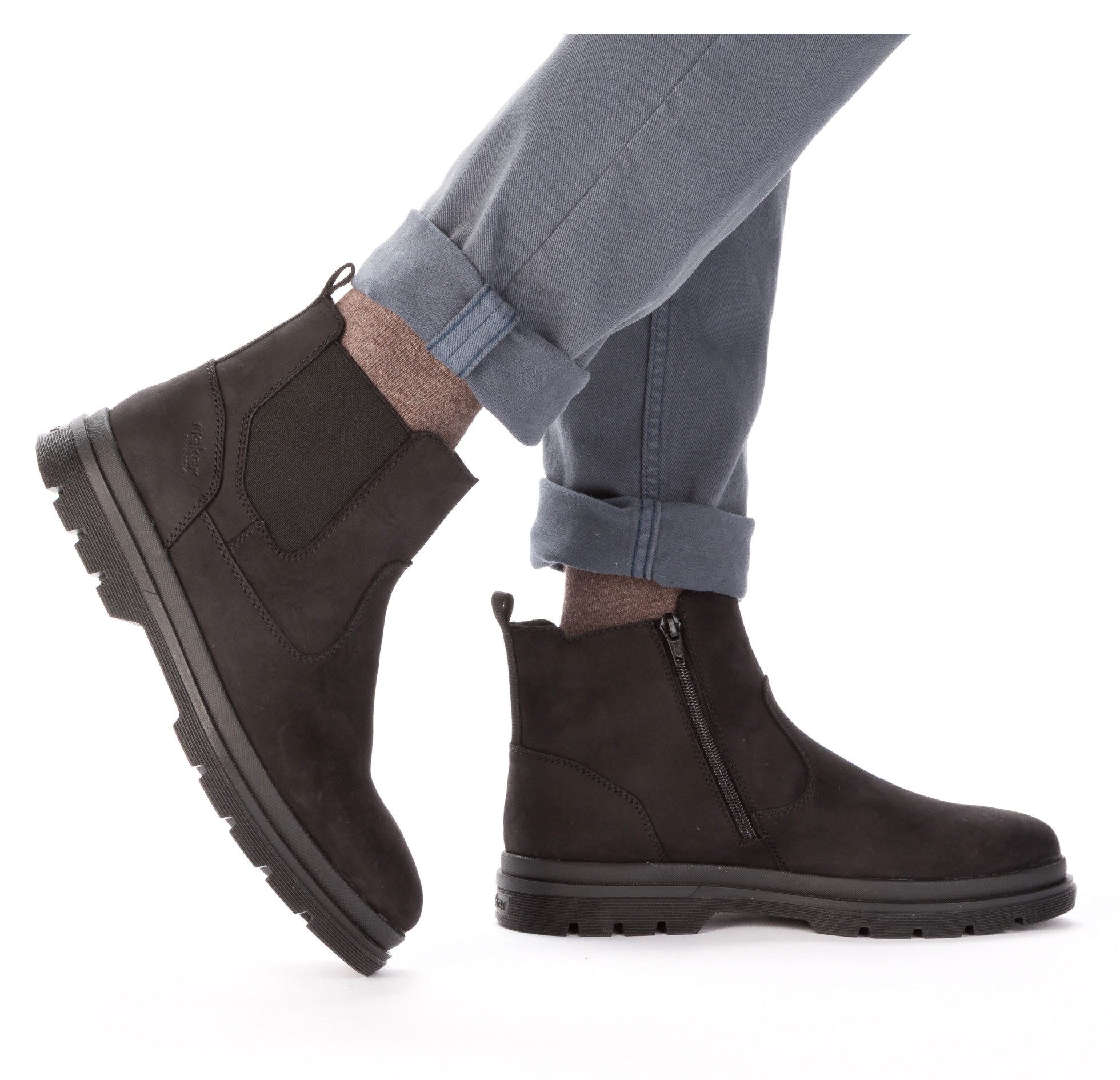 Rieker Chelsea-boots Enkellaars, Klassiek-Boots met Soft-inleg
