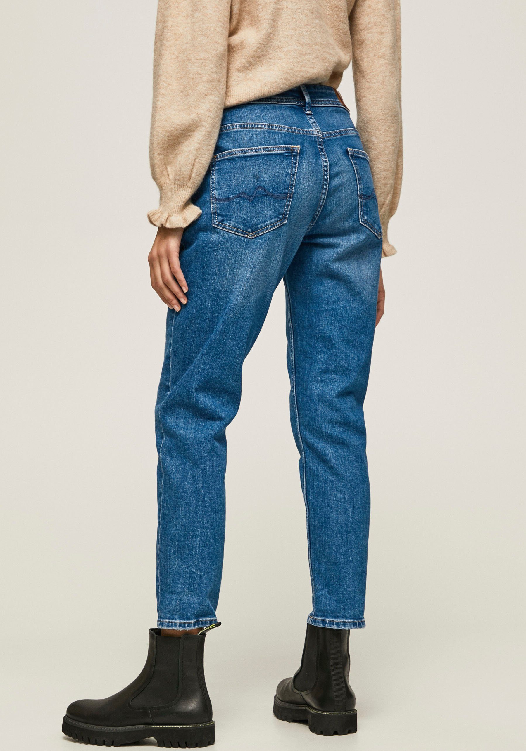 Pepe Jeans Boyfriendjeans Violet in vlotte boyfriendstijl