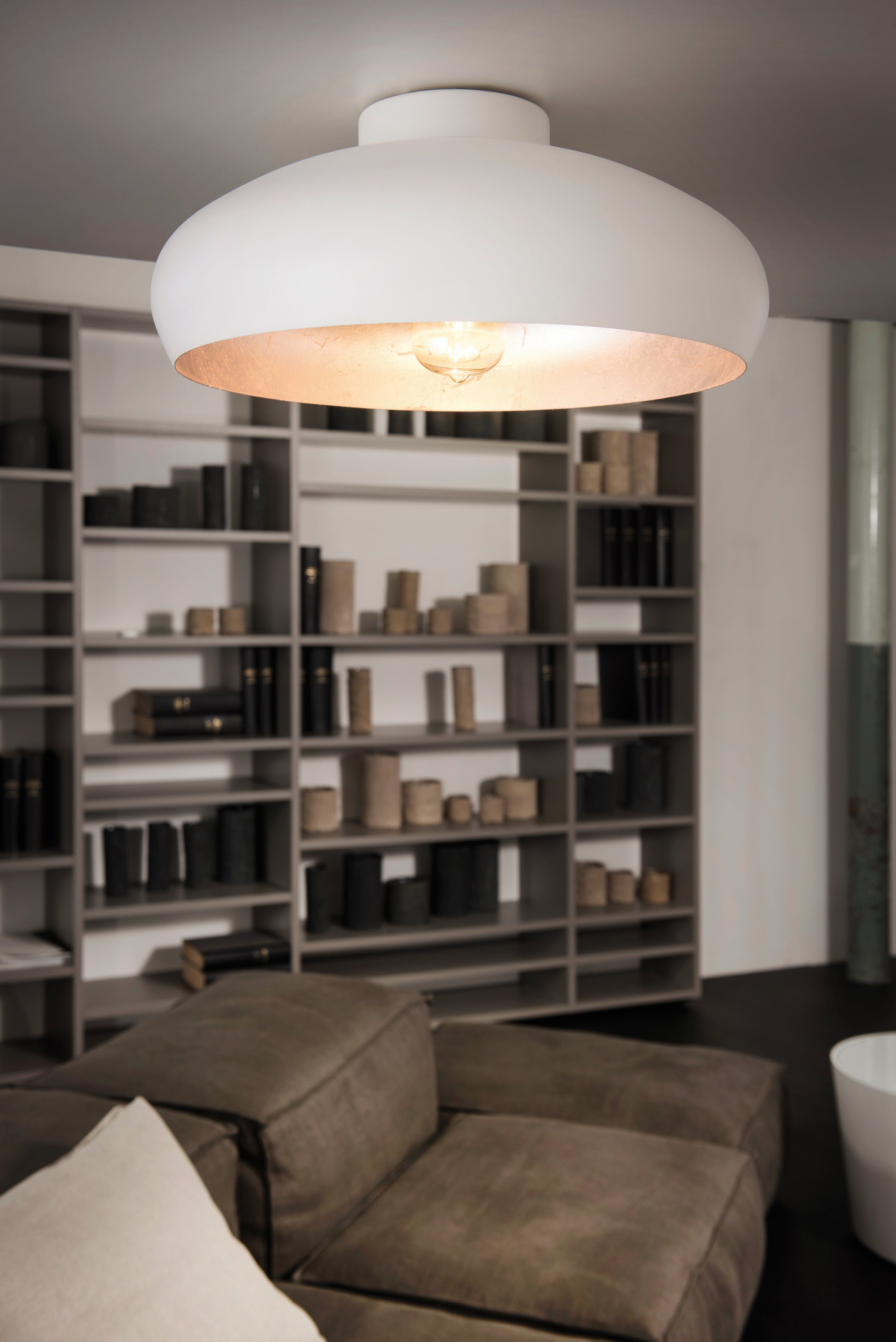 EGLO Plafondlamp MOGANO Plafondlamp Industrial, vintage, Vloerlamp plafond met E27 fitting