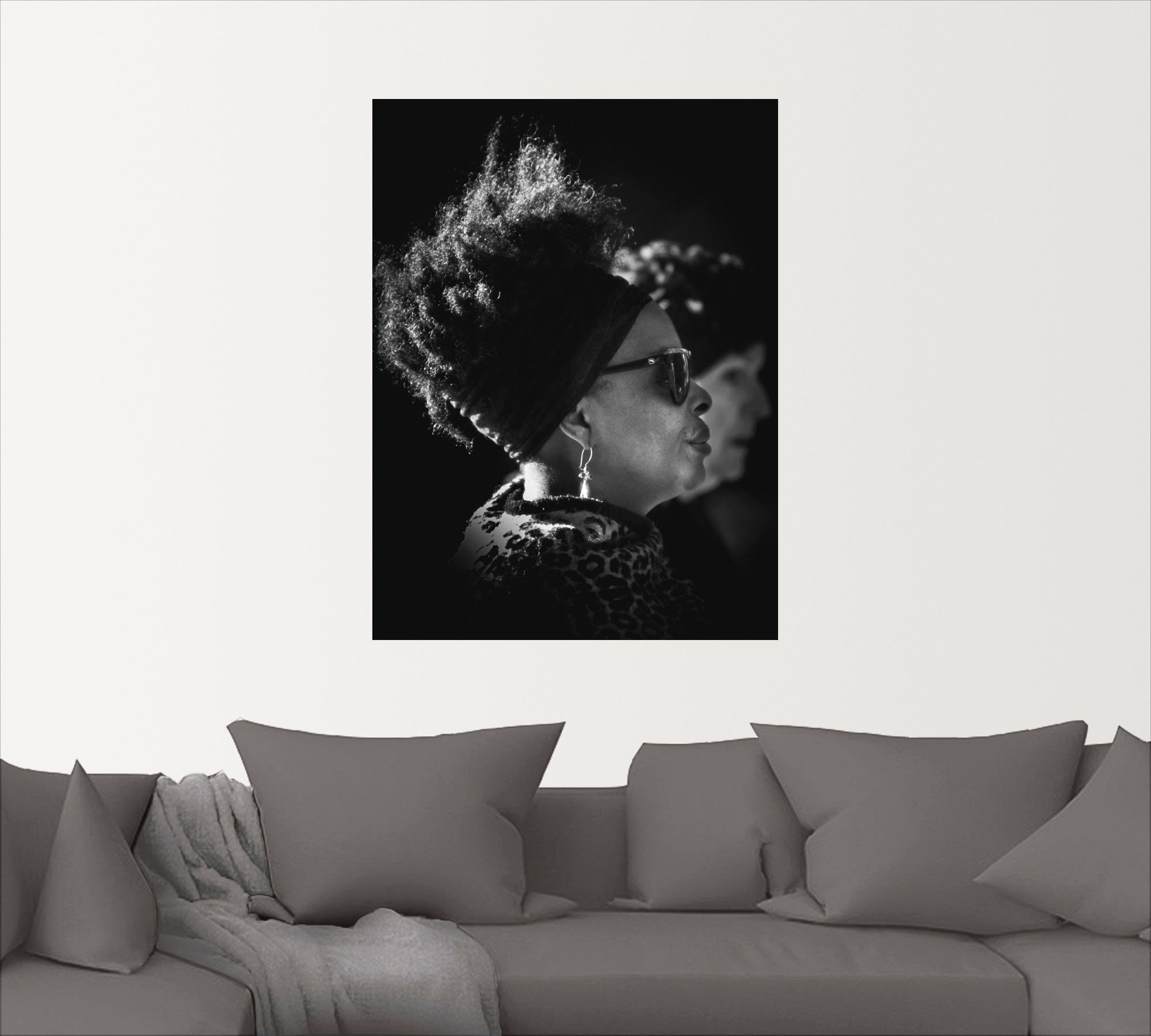 Artland Artprint Blik in de straat als artprint op linnen, muursticker of poster in verschillende maten