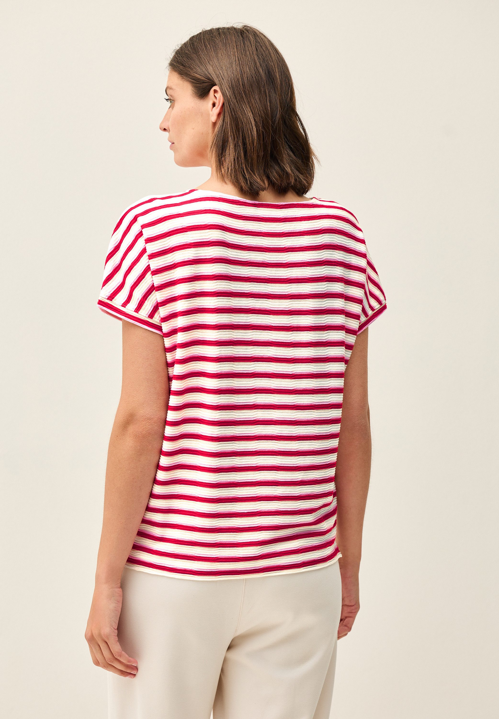 Cecil T-shirt met streepmotief
