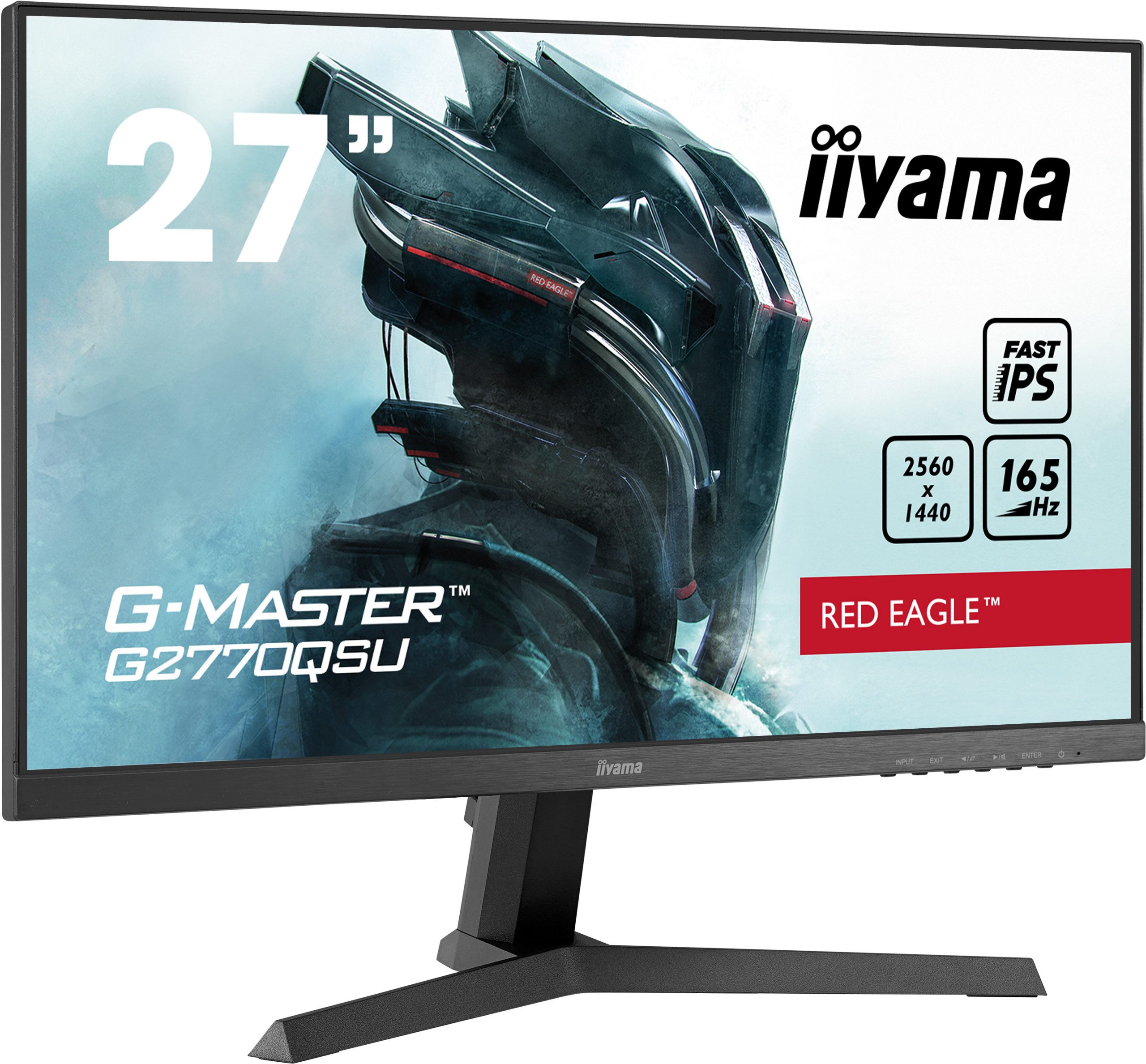 Iiyama Gaming-monitor G2770QSU-B1, 68,5 cm / 27", WQHD