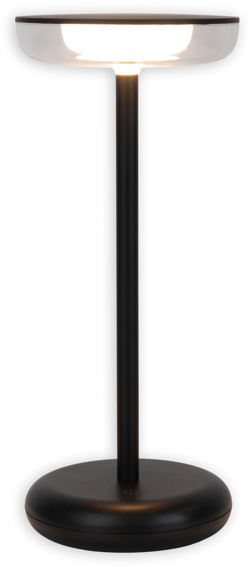näve Led-tafellamp Pasi dimbaar via aanraaksensor, geheugenfunctie, accu, usb-c-oplaadkabel (1 stuk)