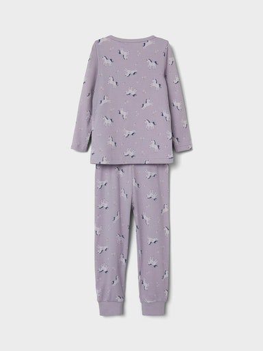 Name It Pyjama NMFNIGHTSET LAVENDER UNICORN RIB NOOS (set, 2-delig)