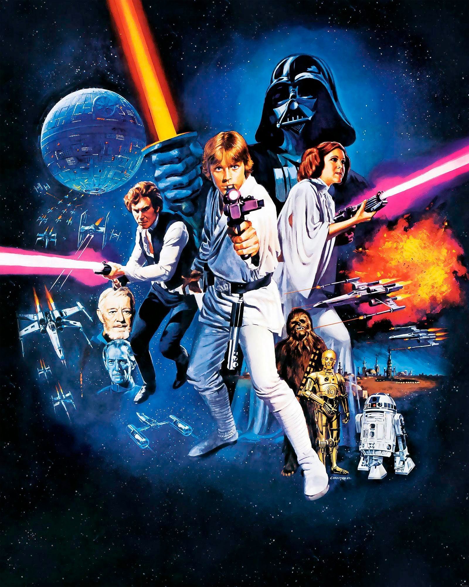 Komar Vliesbehang Star Wars Poster Classic 1