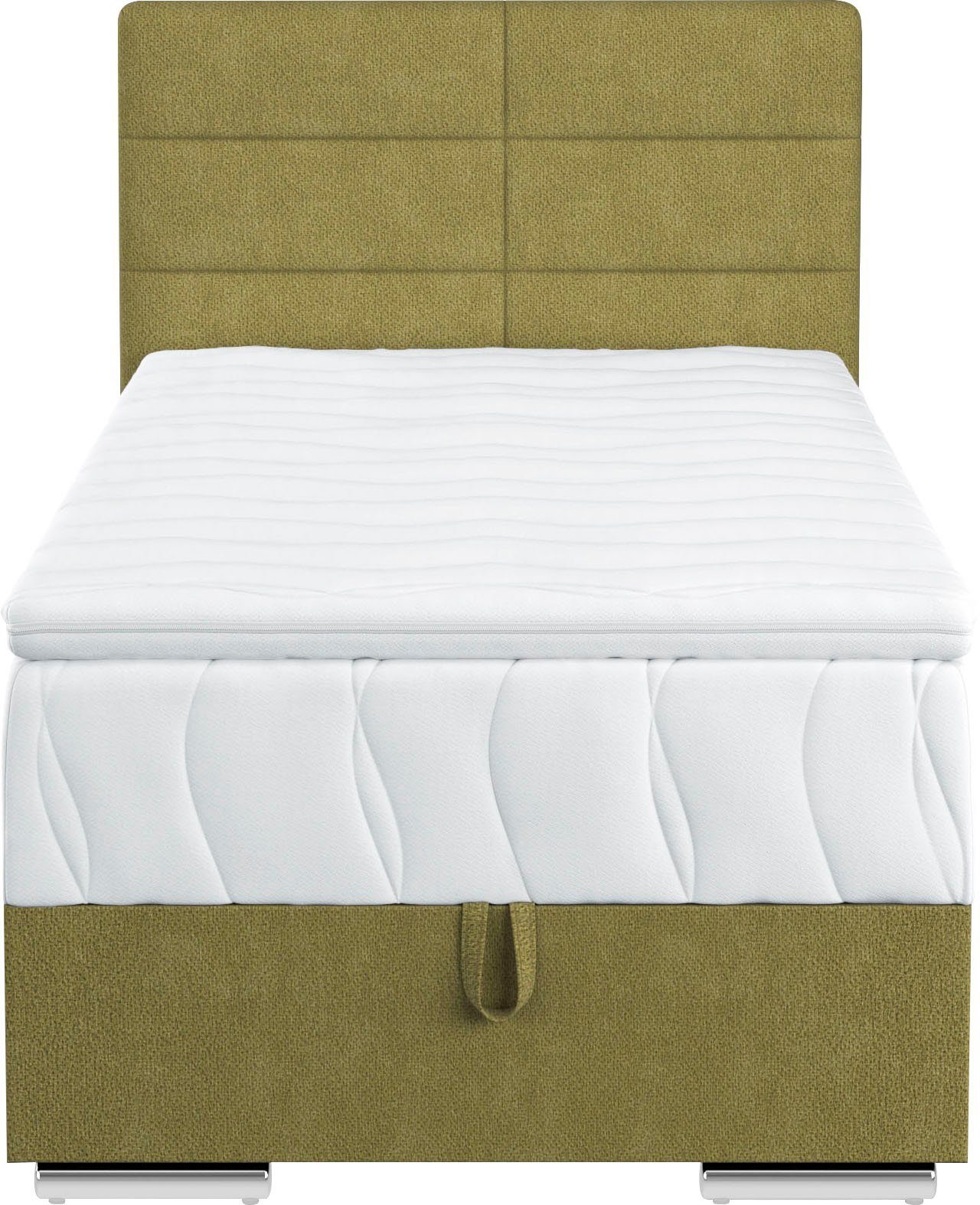 COTTA Boxspring Tom met bedkist, topmatras en sierkussen