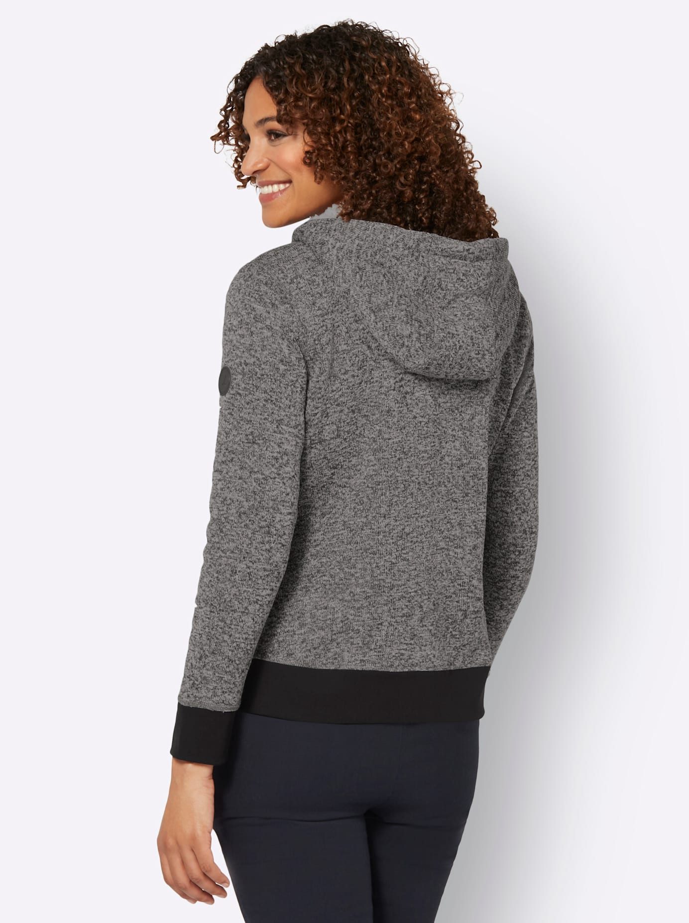 Casual Looks Gebreid fleecejack