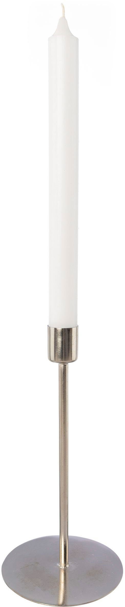 Leonique Kandelaar Stab kaarsenhouder Freya uit metaal, in minimalistische stijl (set, 2 stuks)
