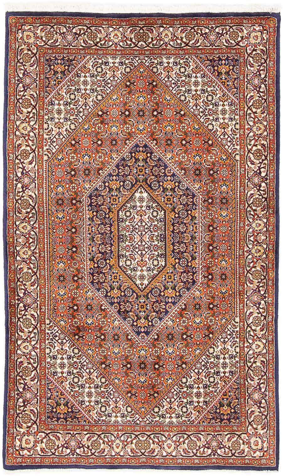 morgenland Wollen kleed Bidjar - Zanjan medaillon 143 x 82 cm Handgeknoopt