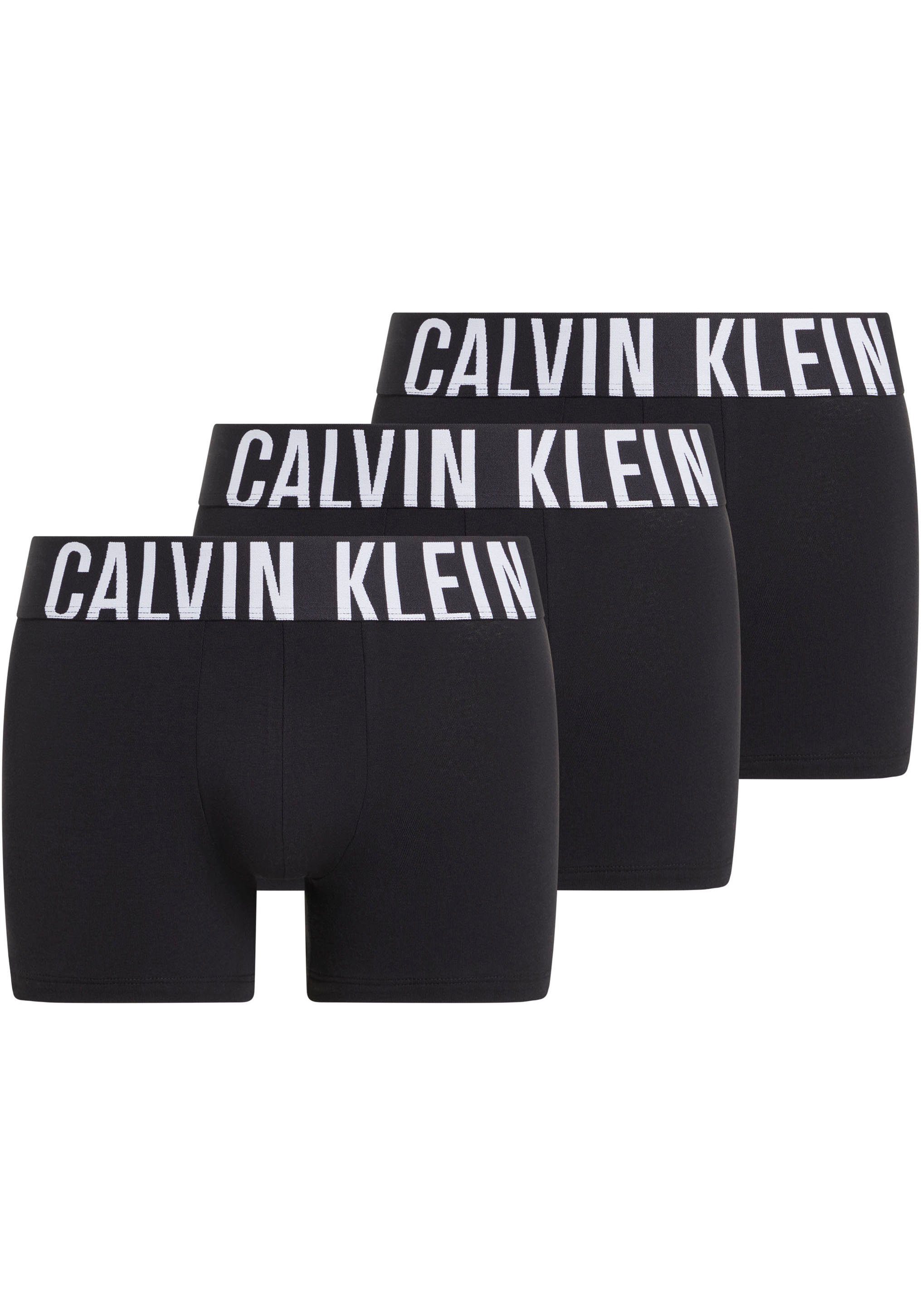 Calvin Klein Underwear Boxershort met band met label in een set van 3 stuks