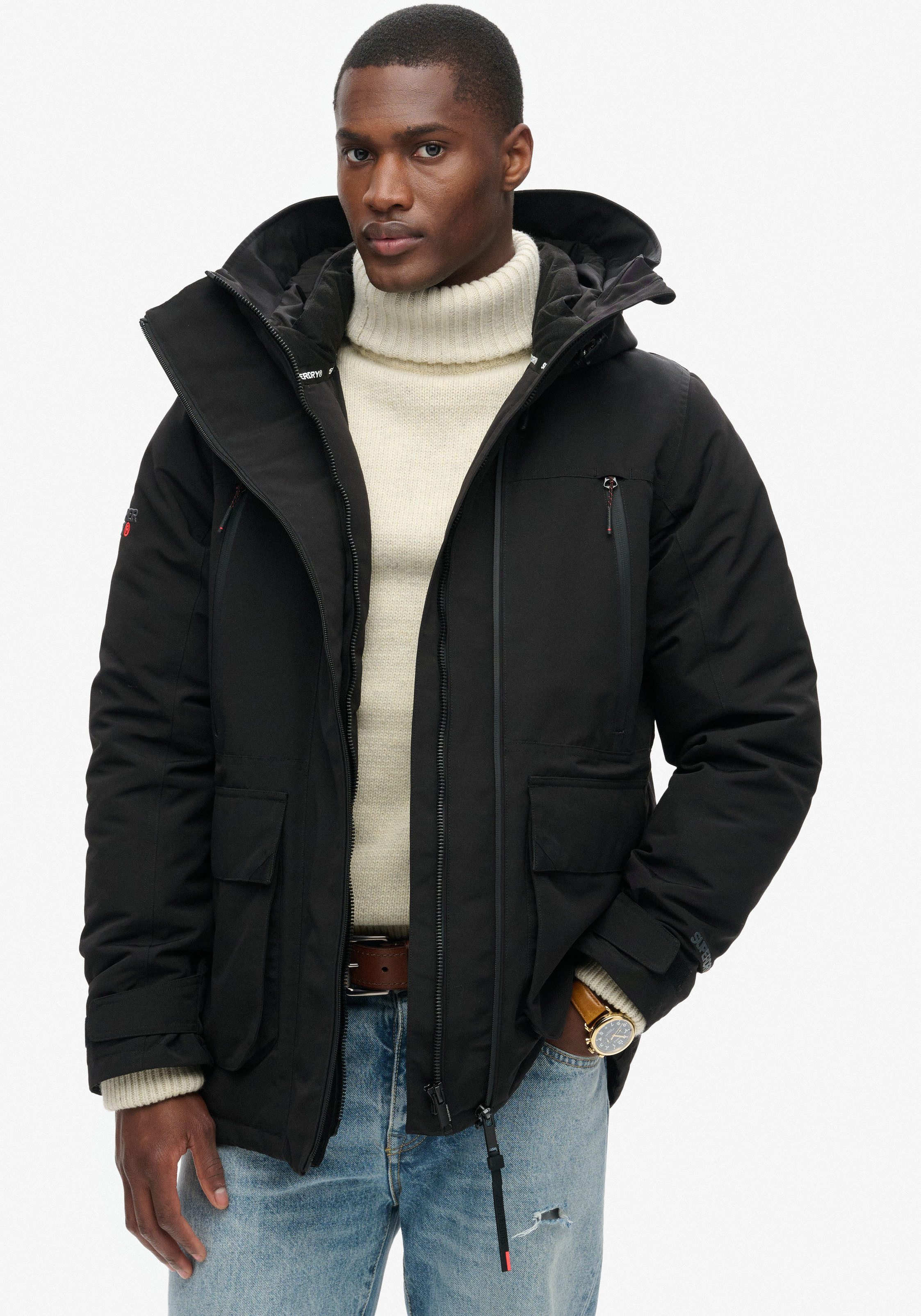 Superdry Outdoorjack HOOD ULTIMATE EMB WINDBREAKER