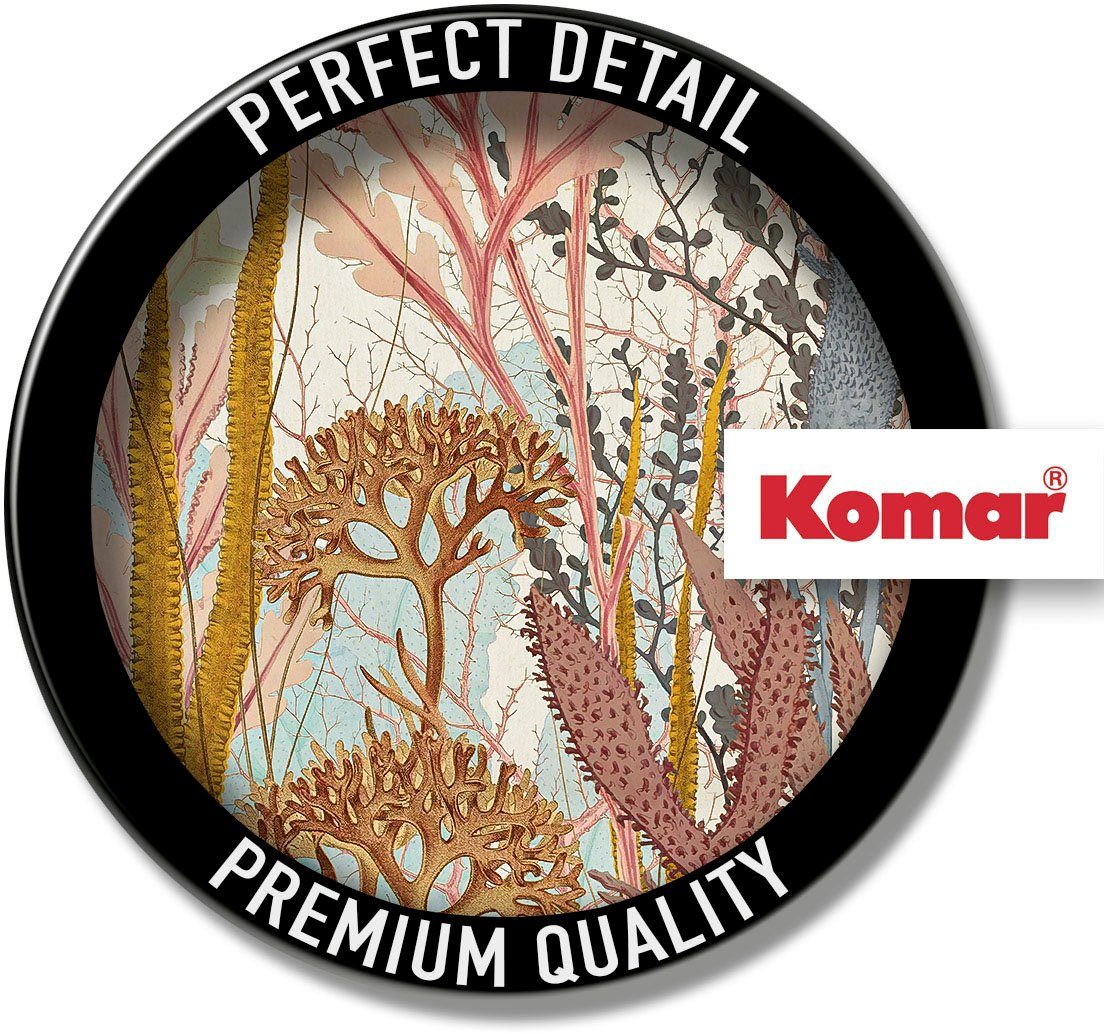 Komar Vliesbehang Digitale print vlies - Catchy Corals - Afmeting 200 x 250 cm (1 stuk)