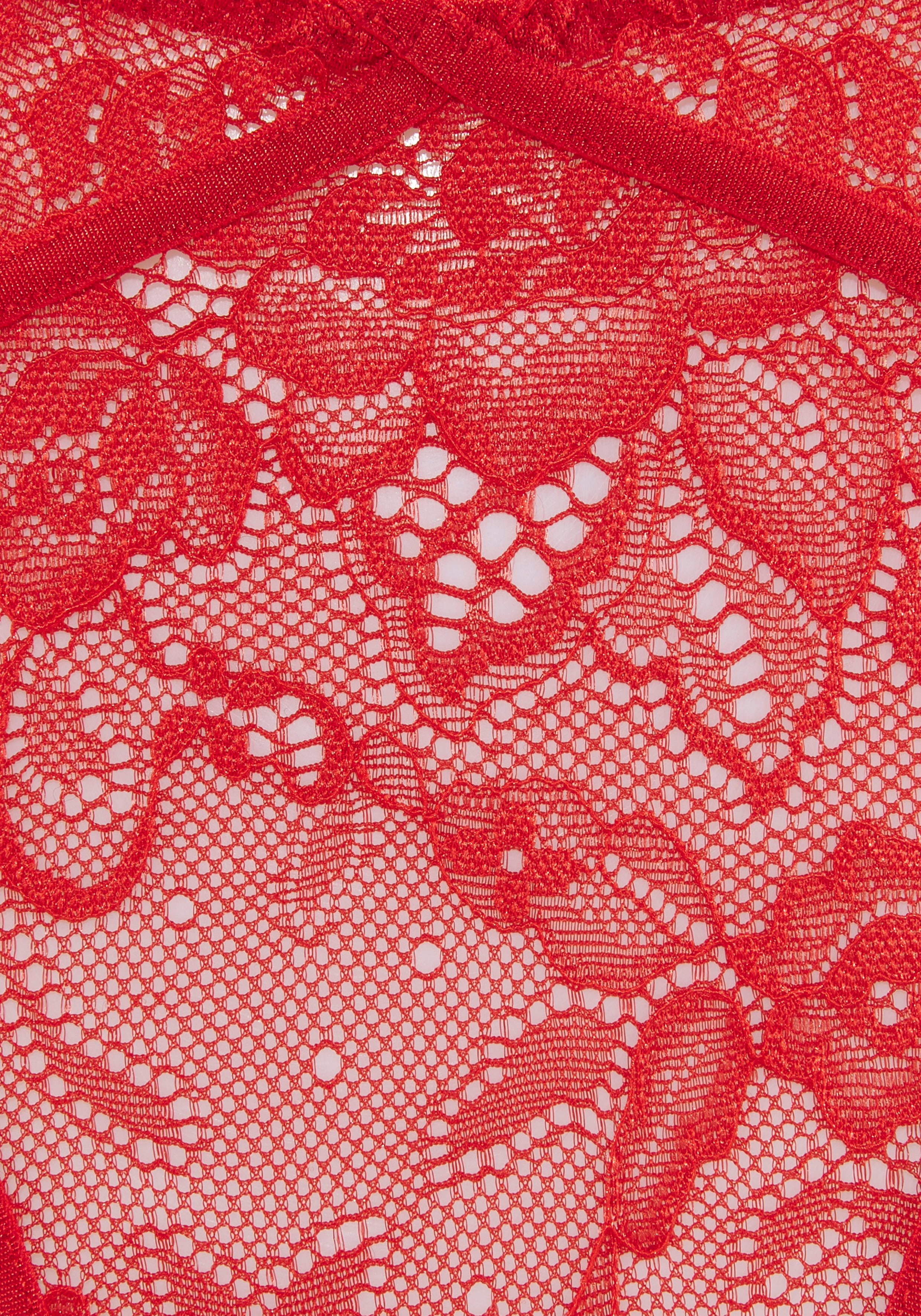 Lascana String met verleidelijke band-detail en extravagant accessoire