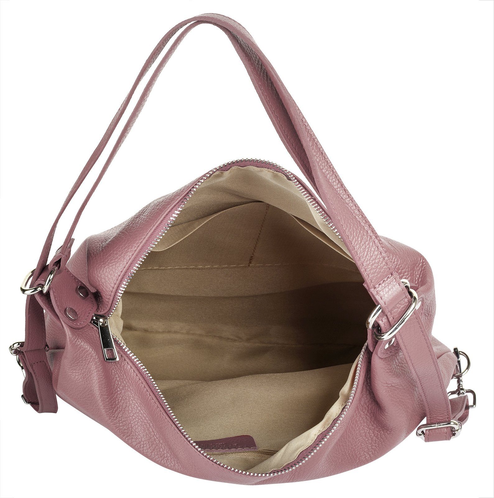 Samantha Look Shopper echt leer, made in italy