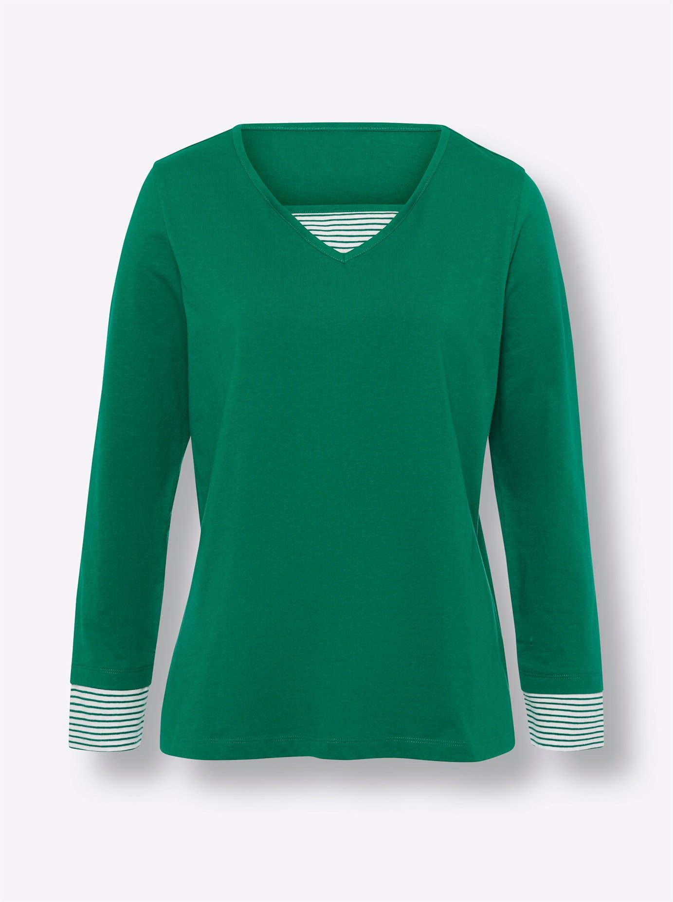 Classic Basics Shirt met lange mouwen Shirt (1-delig)