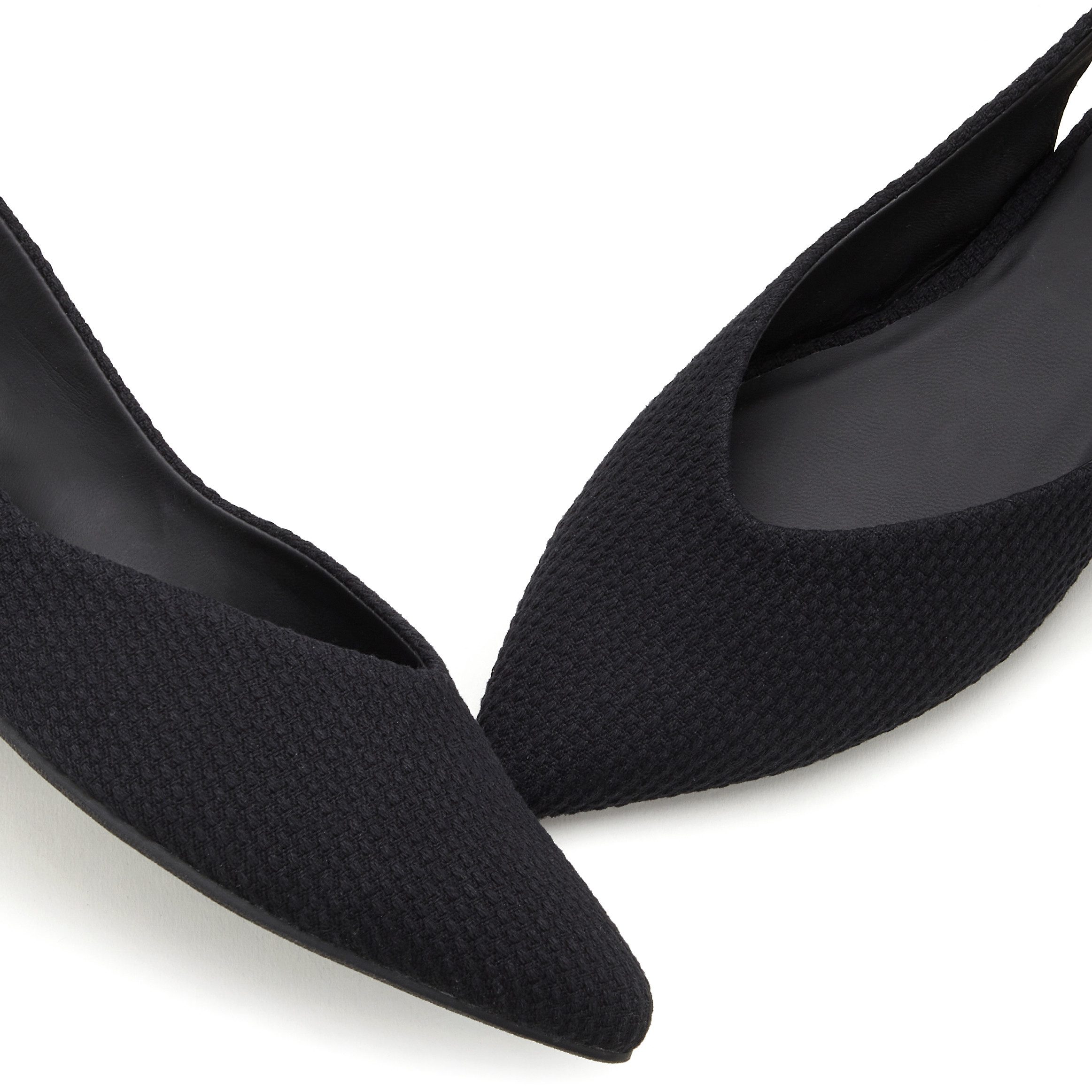 Lascana Ballerina's , sling-ballerina met elastische band van textiel vegan
