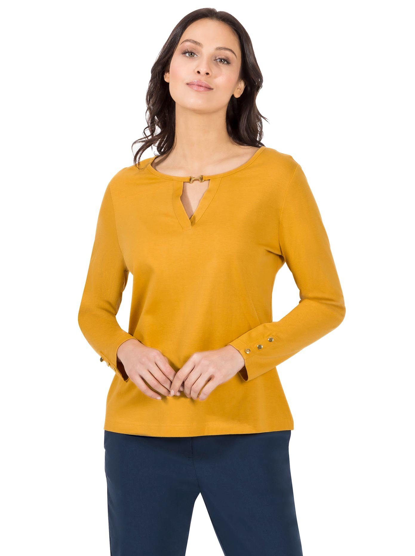 Lady Shirt met lange mouwen Shirt (1-delig)