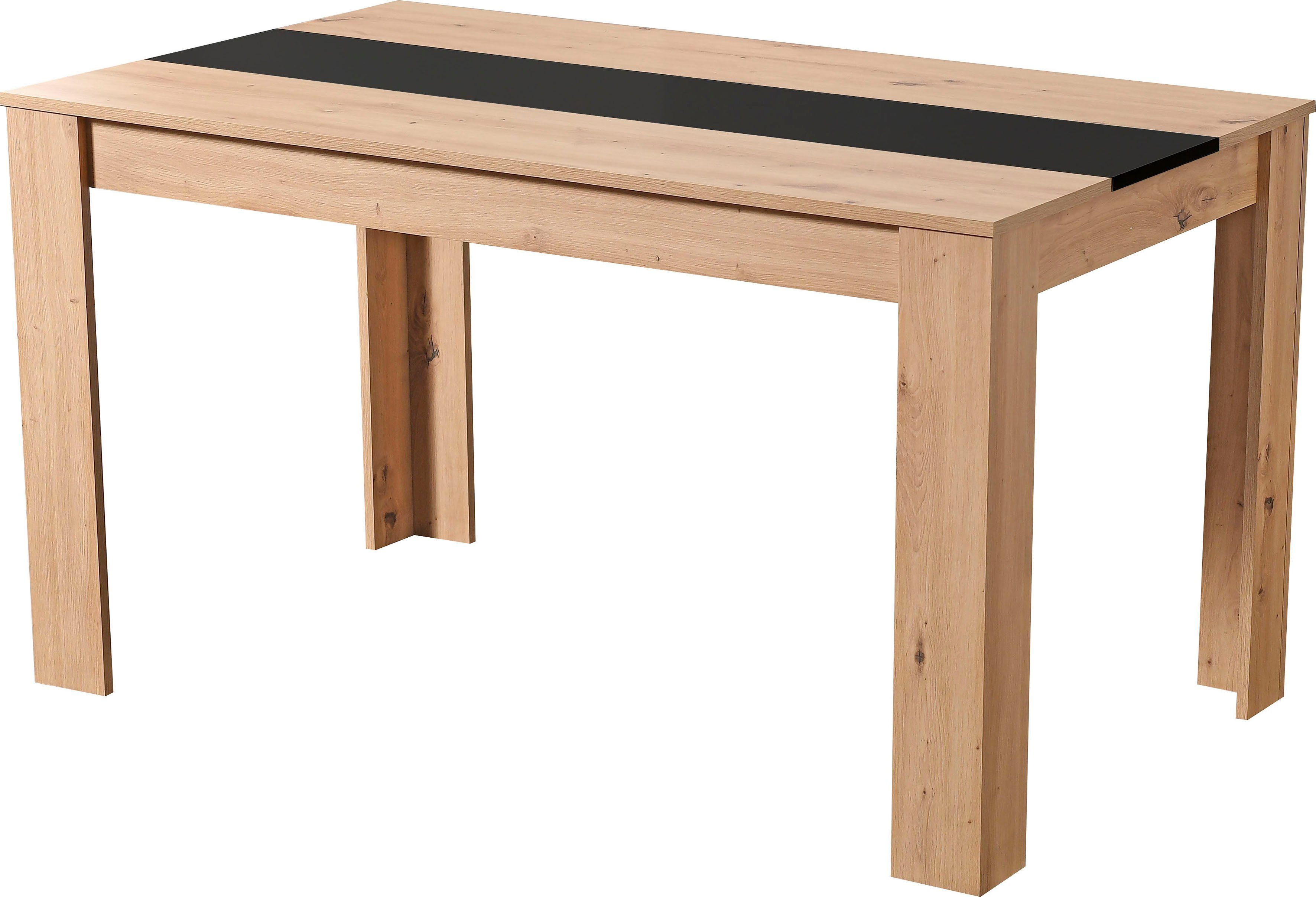 INOSIGN Eettafel DOMUS Middelste plaat in het zwart