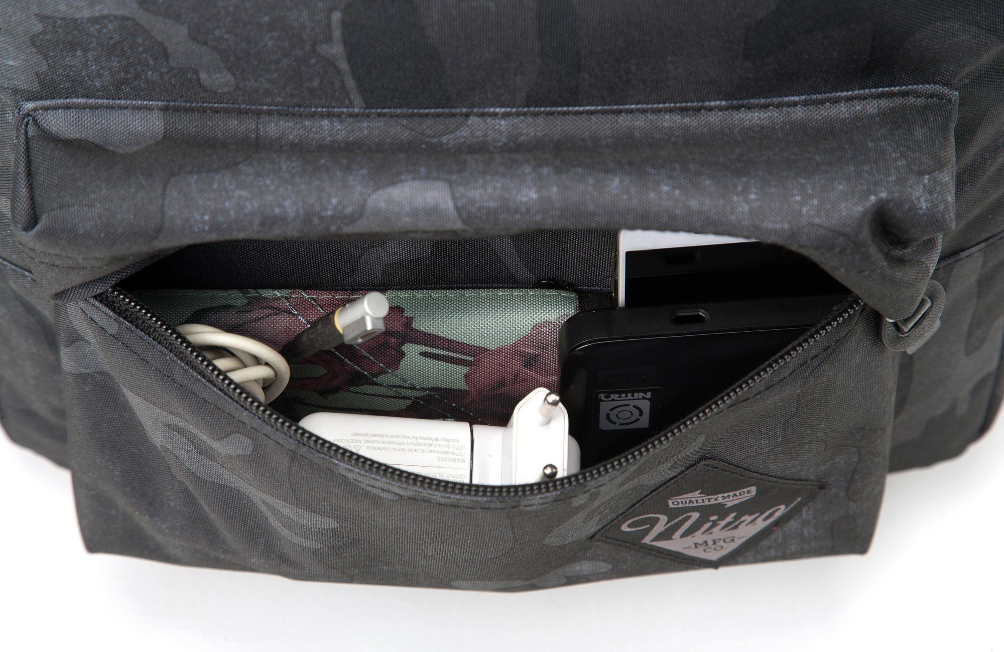 NITRO Vrijetijdsrugzak Urban Classic Daypack met laptopvak, alledaagse rugzak, schoolrugzak