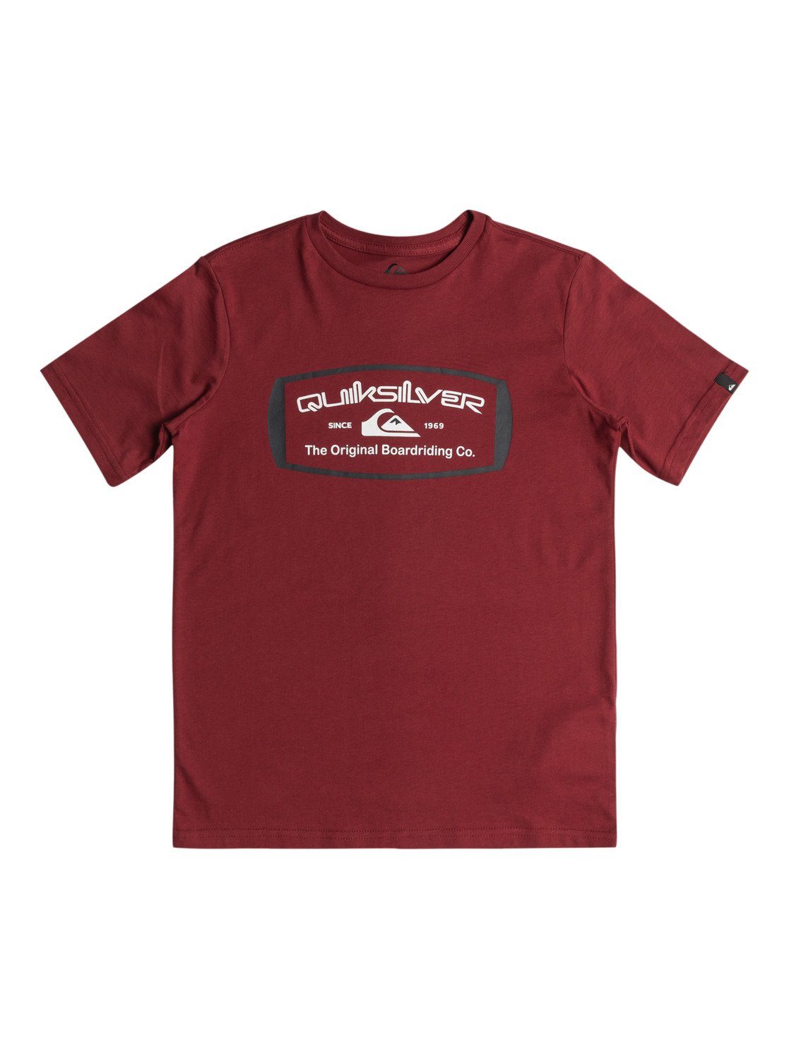 Quiksilver T-shirt Qs Mind Barrel jongens shirts maat 14 rood