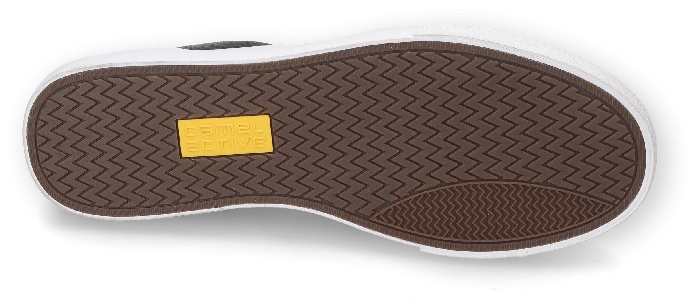 camel active Sneakers met logostiksel, vrijetijdsschoen, lage schoen, veterschoen