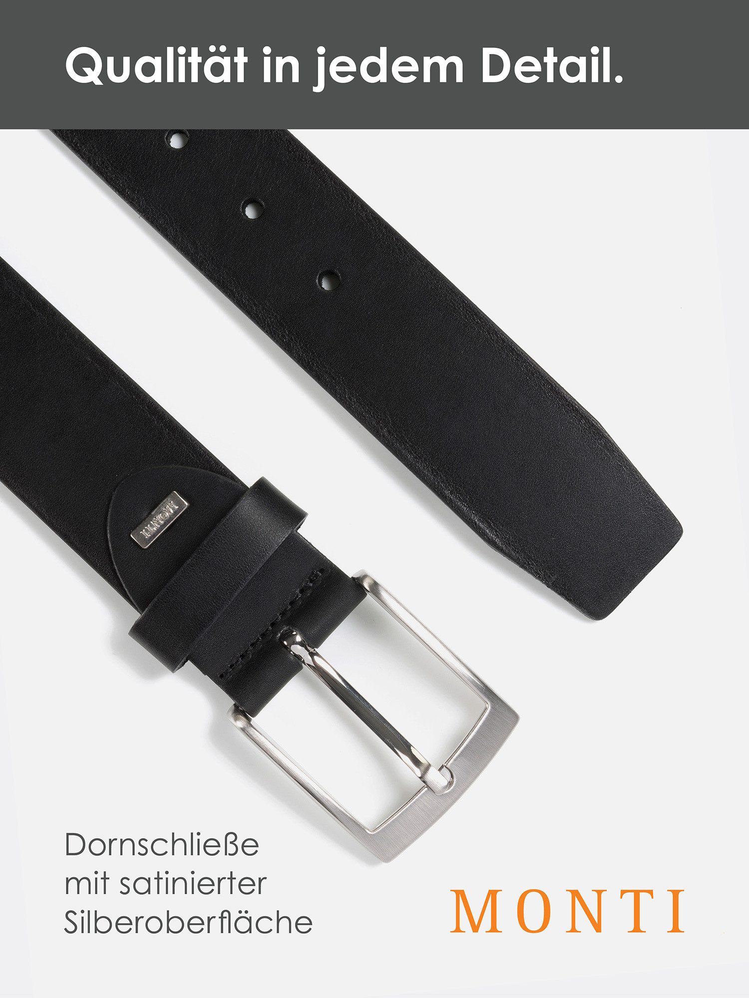 MONTI Leren riem TUSTON
