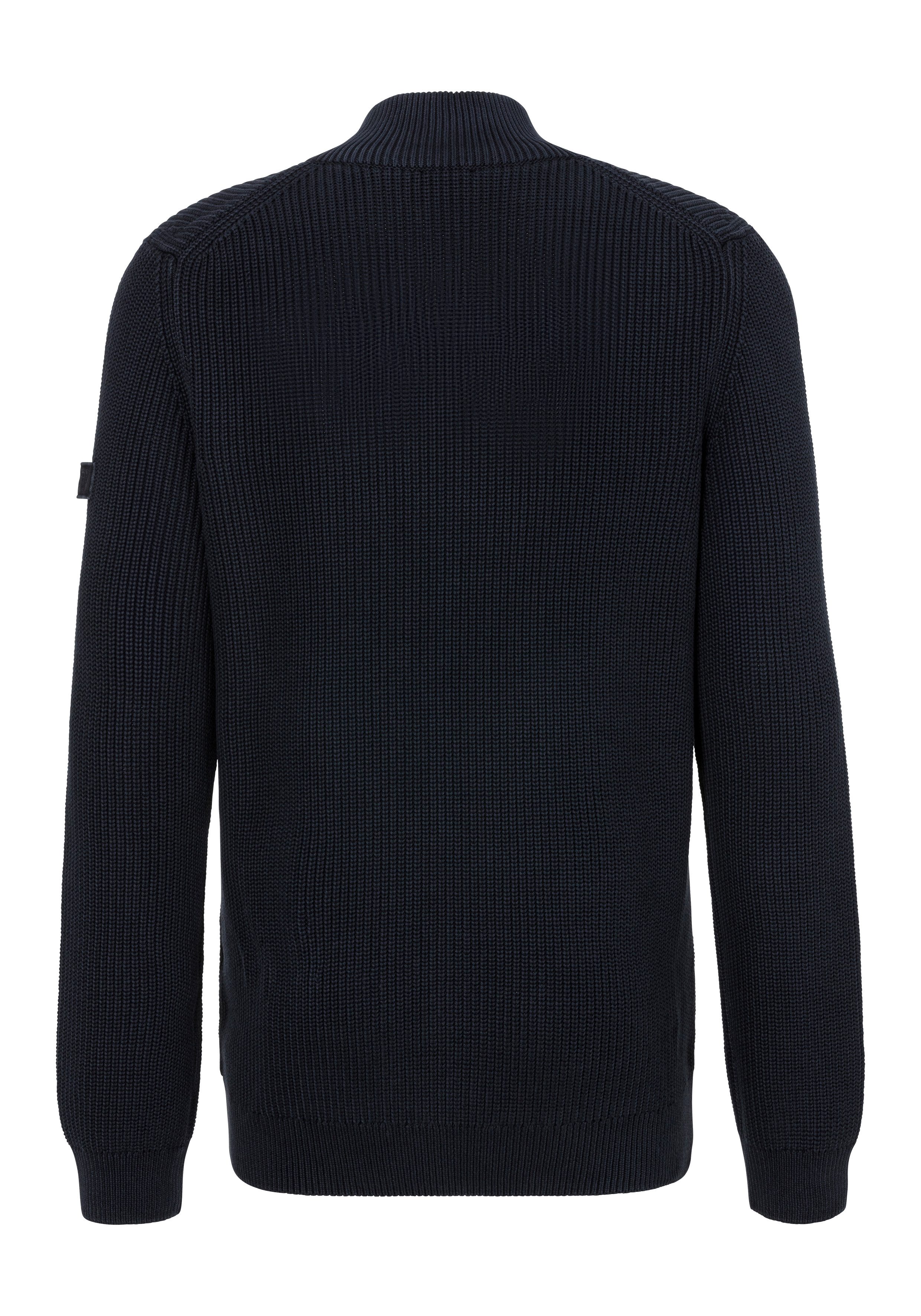 Joop Jeans Gebreide trui Henrio met een ritssluiting