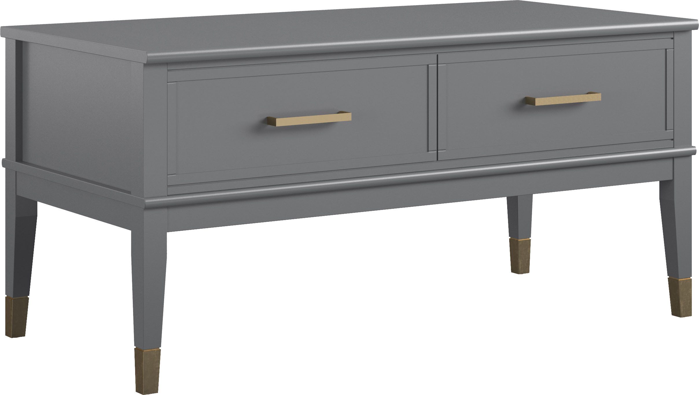 CosmoLiving by Cosmopolitan Salontafel Westerleigh Bergruimte, van gemakkelijk te onderhouden mdf, poten van massief hout, hoogte 51-76 cm