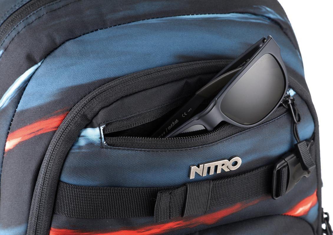NITRO Schoolrugzak CHASE Casual rugzak, rugzak voor vrijetijd, school, werk en reis