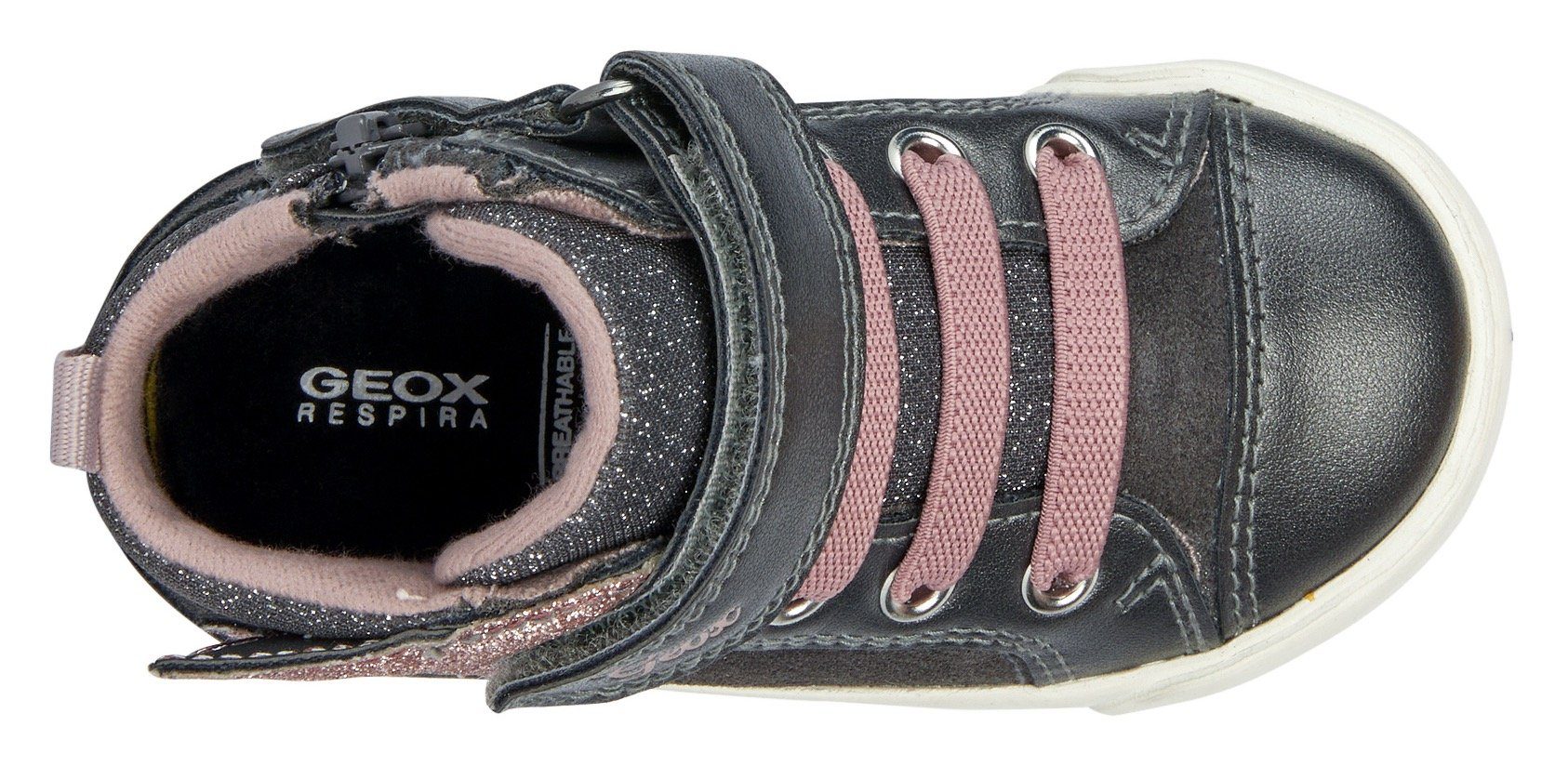 Geox Babyschoentjes B Kilwi Girl met praktische ritssluiting