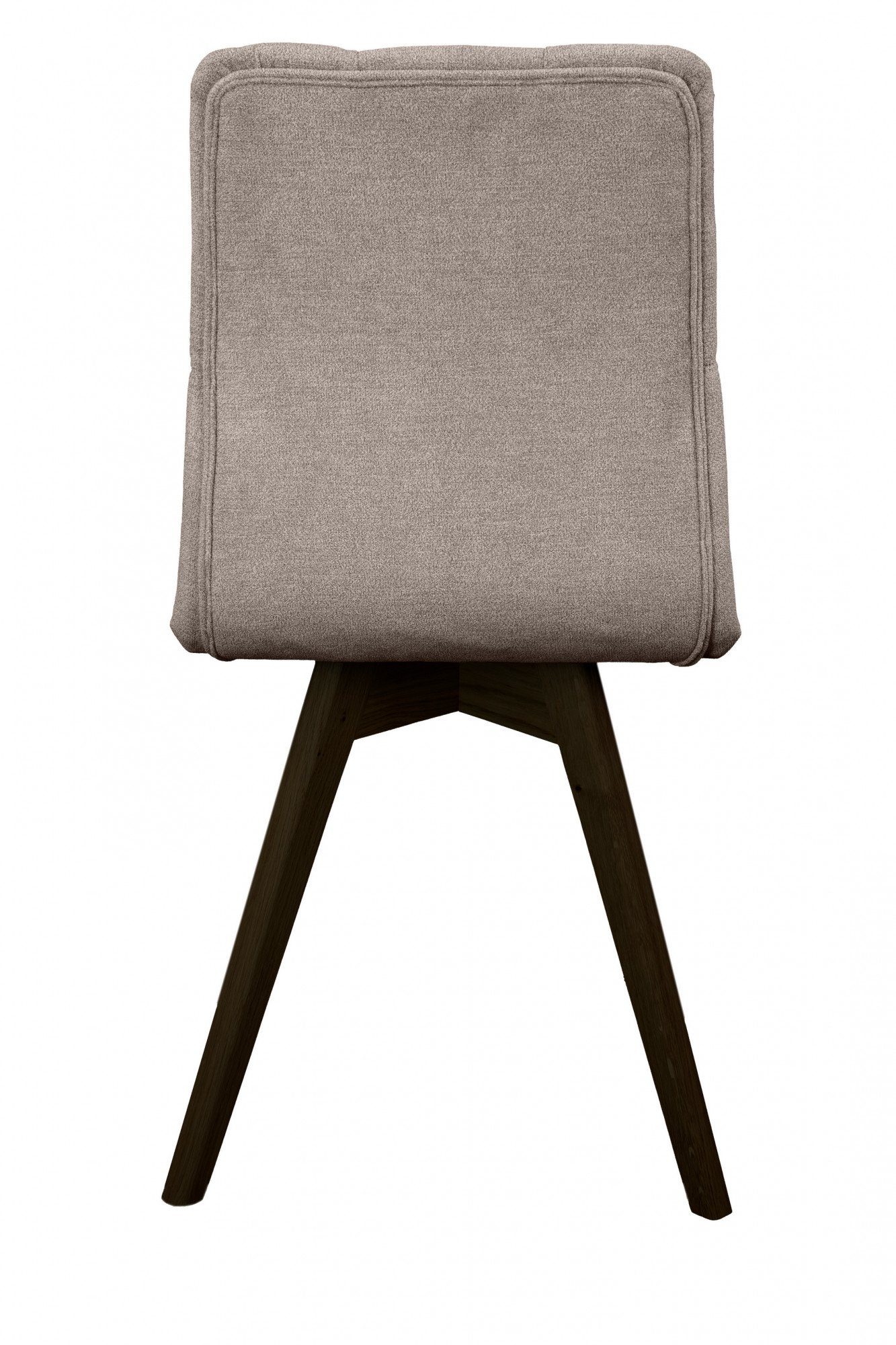andas Eetkamerstoel Rania met massief houten poten (set, 2 stuks)