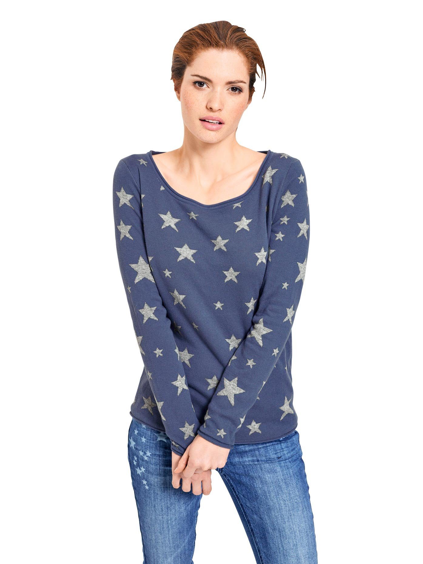 heine Trui met ronde hals