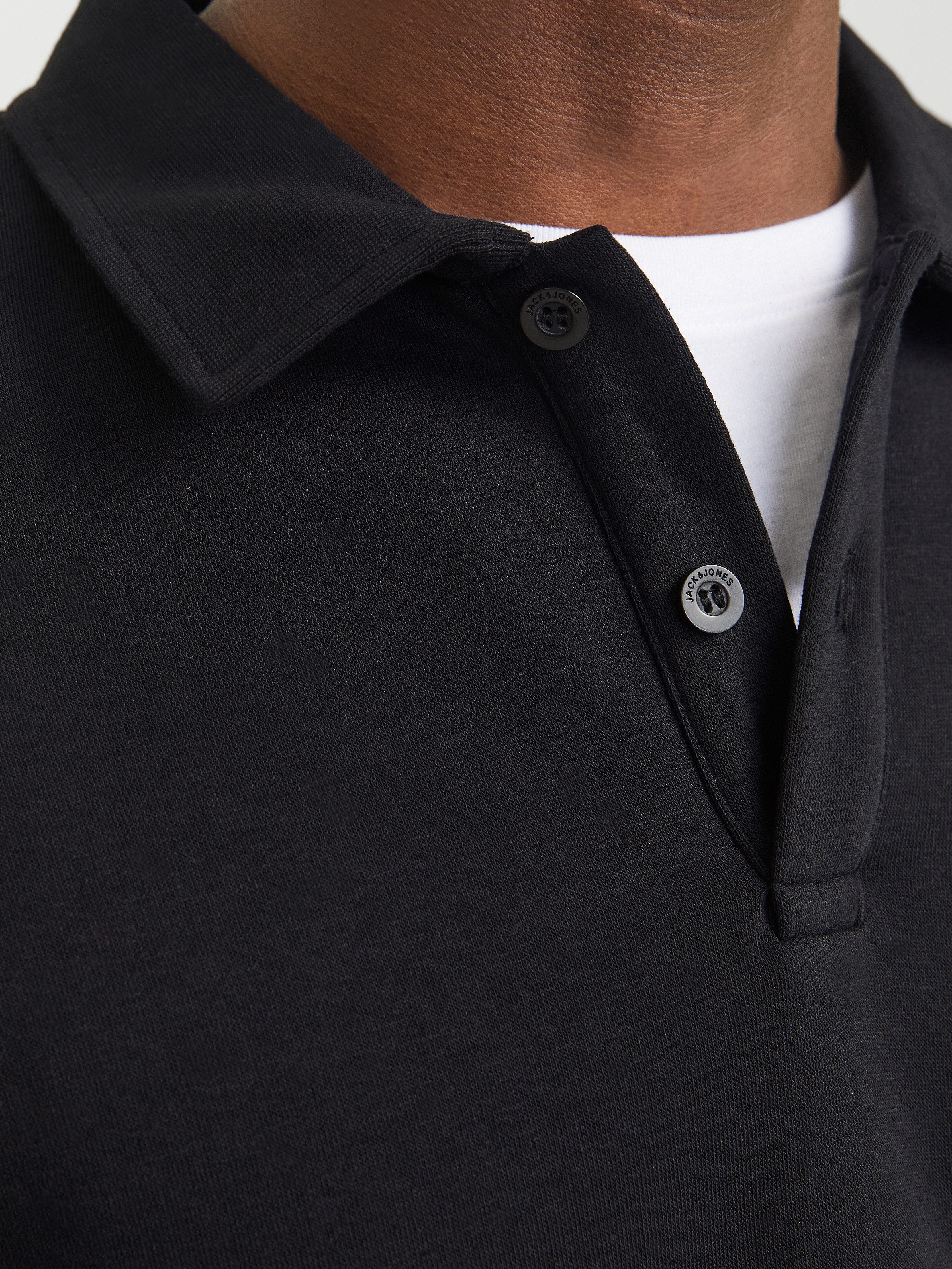 Jack & Jones Sweatshirt JJEBRADLEY SWEAT POLO NOOS