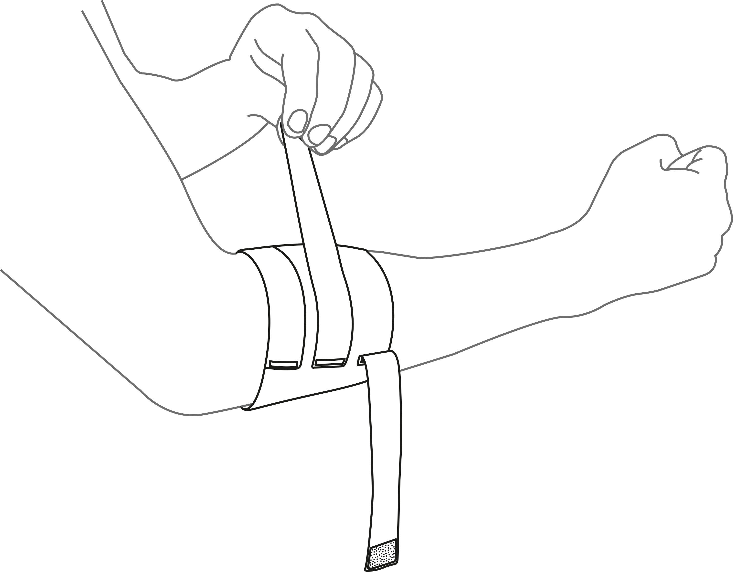 Hydas Ellenbogenbandage Voor maximaal comfort, van gerecycled kunststof Bij peesaanhechtingsontstekingen aan de elleboog, bijv. tennisarm