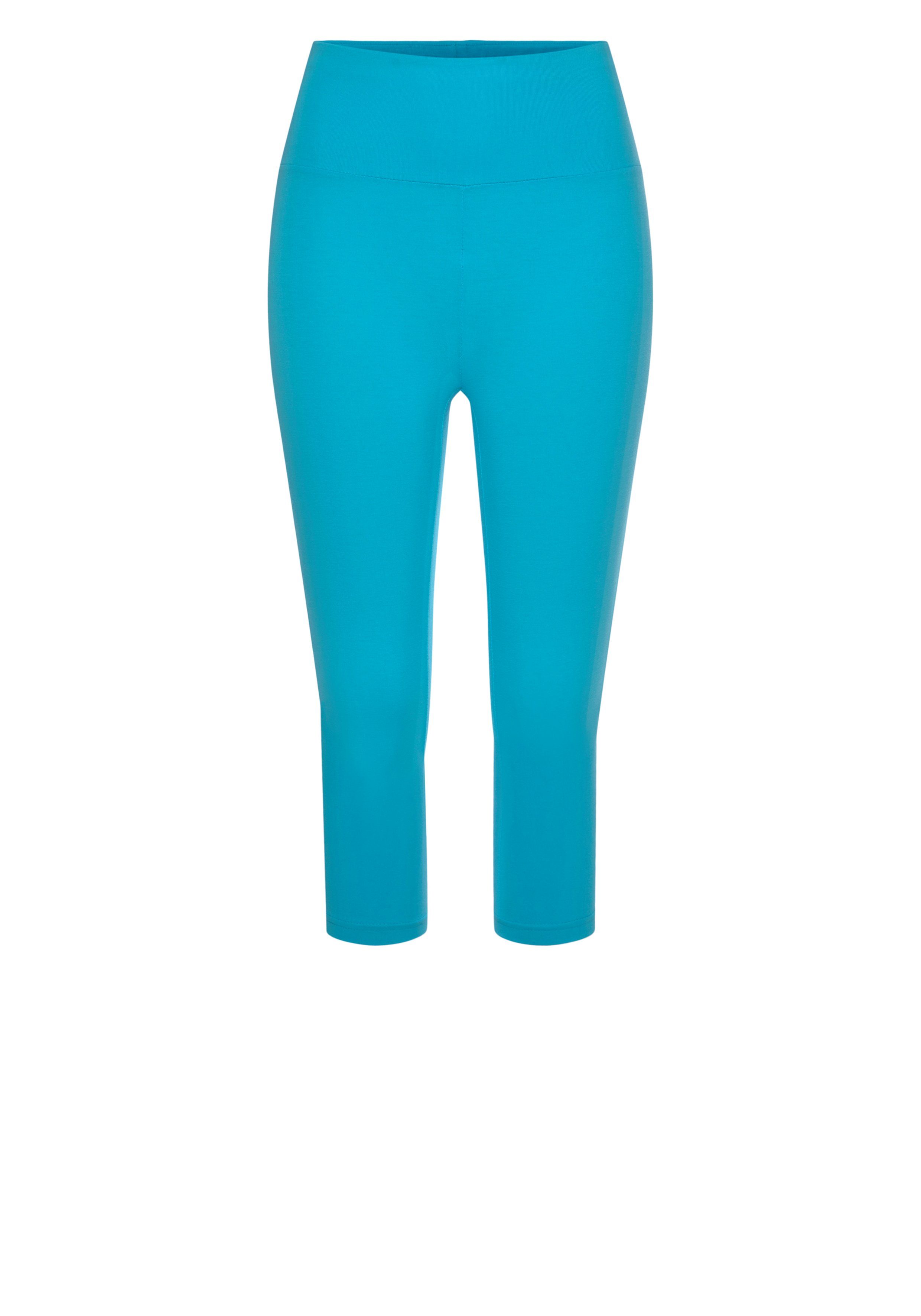 Lascana Caprilegging met brede, zachte boord