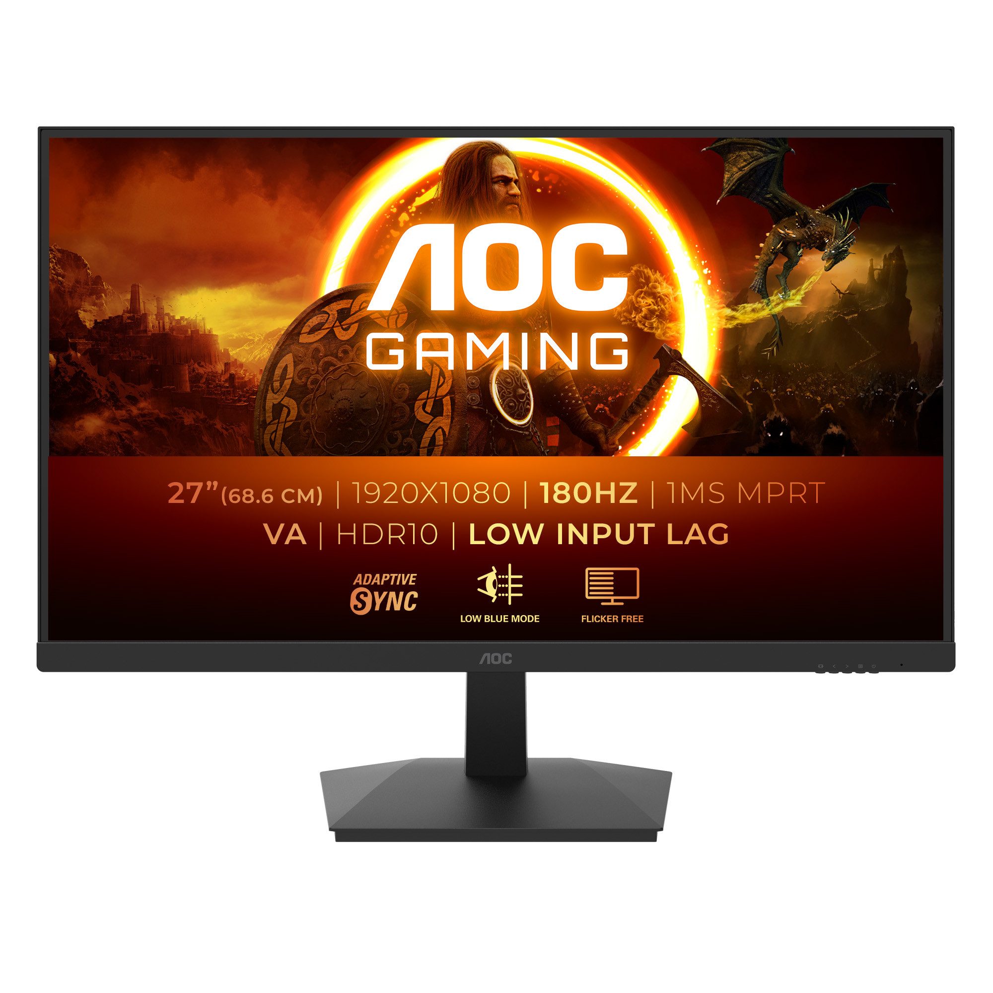 AOC Gaming-monitor 27G15N2, 68,6 cm / 27", Full HD