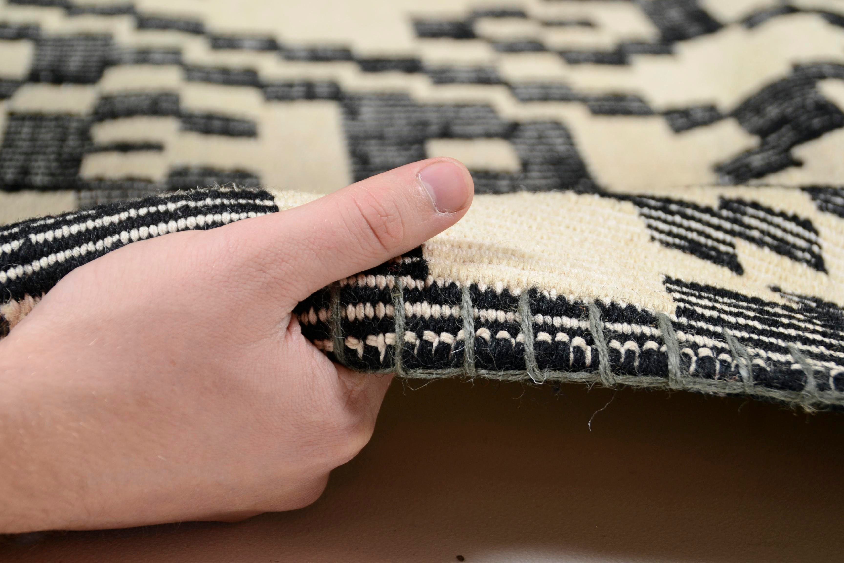 TOM TAILOR HOME Wollen kleed Large Pattern Kelim zuivere wol, met de hand geweven, boho-stijl