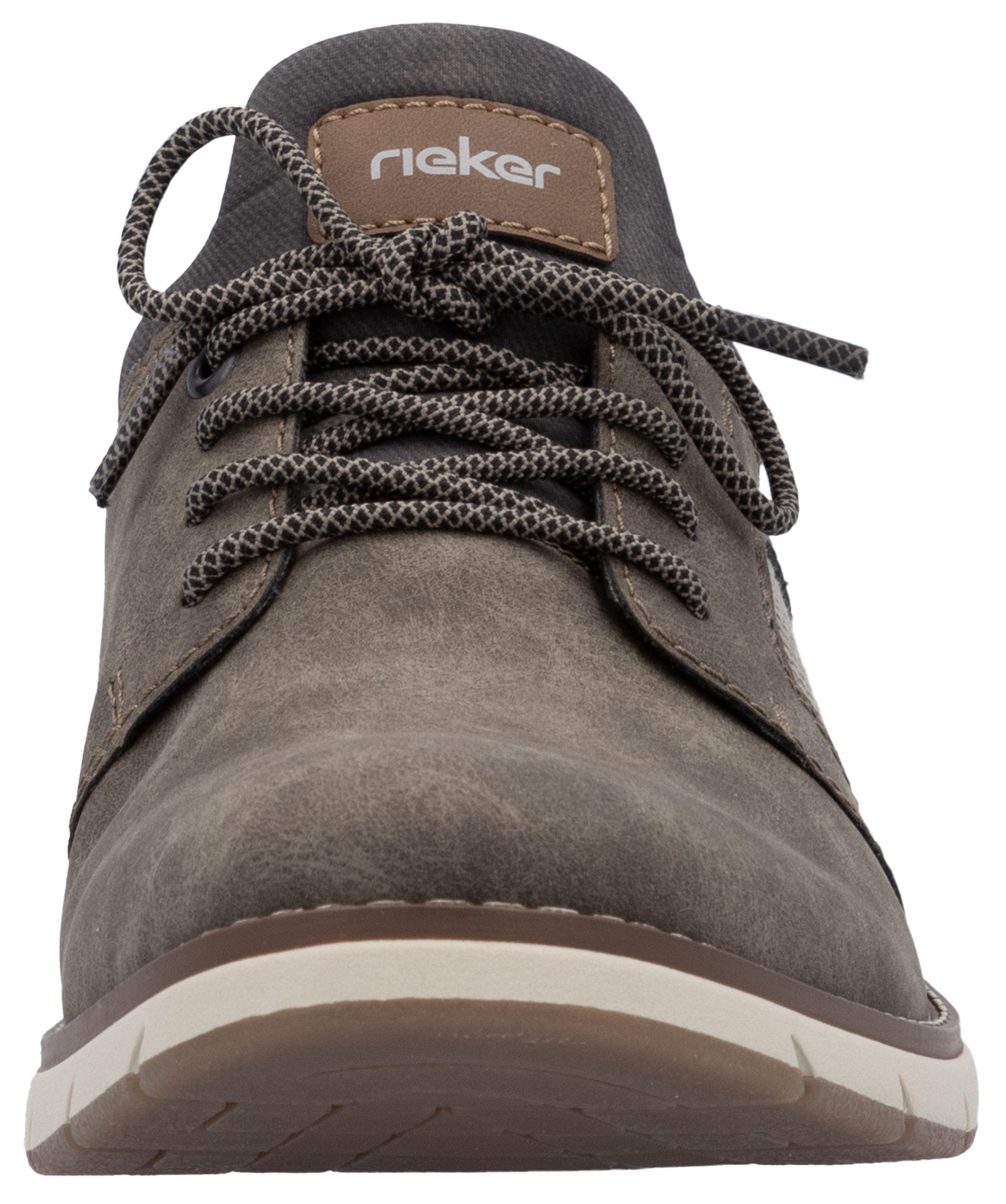 Rieker Slip-on sneakers Slippers, vrijetijdsschoen, lage schoen met modieuze zool