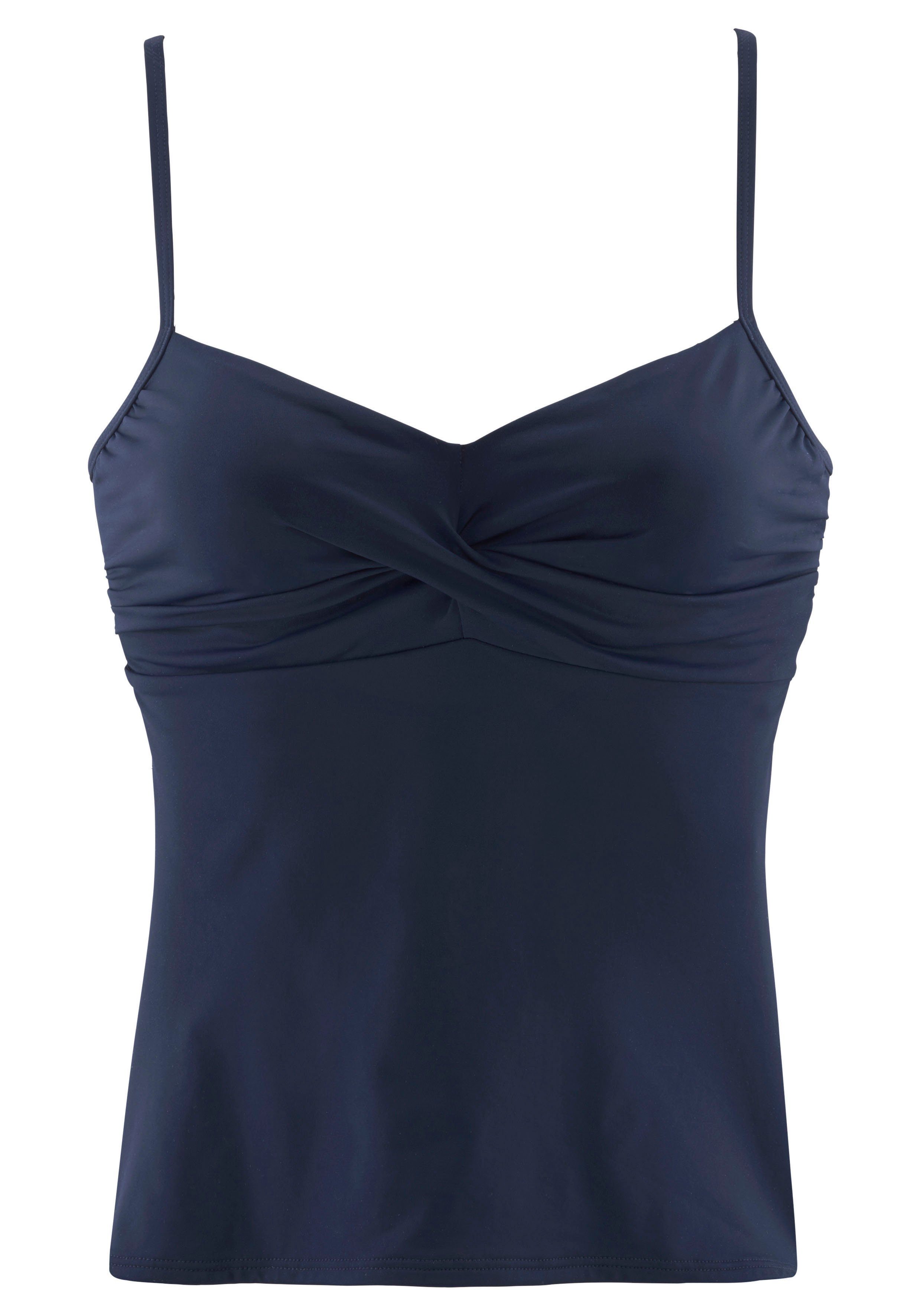 s.Oliver RED LABEL Beachwear Tankinitop met beugels Spain in wikkel-look